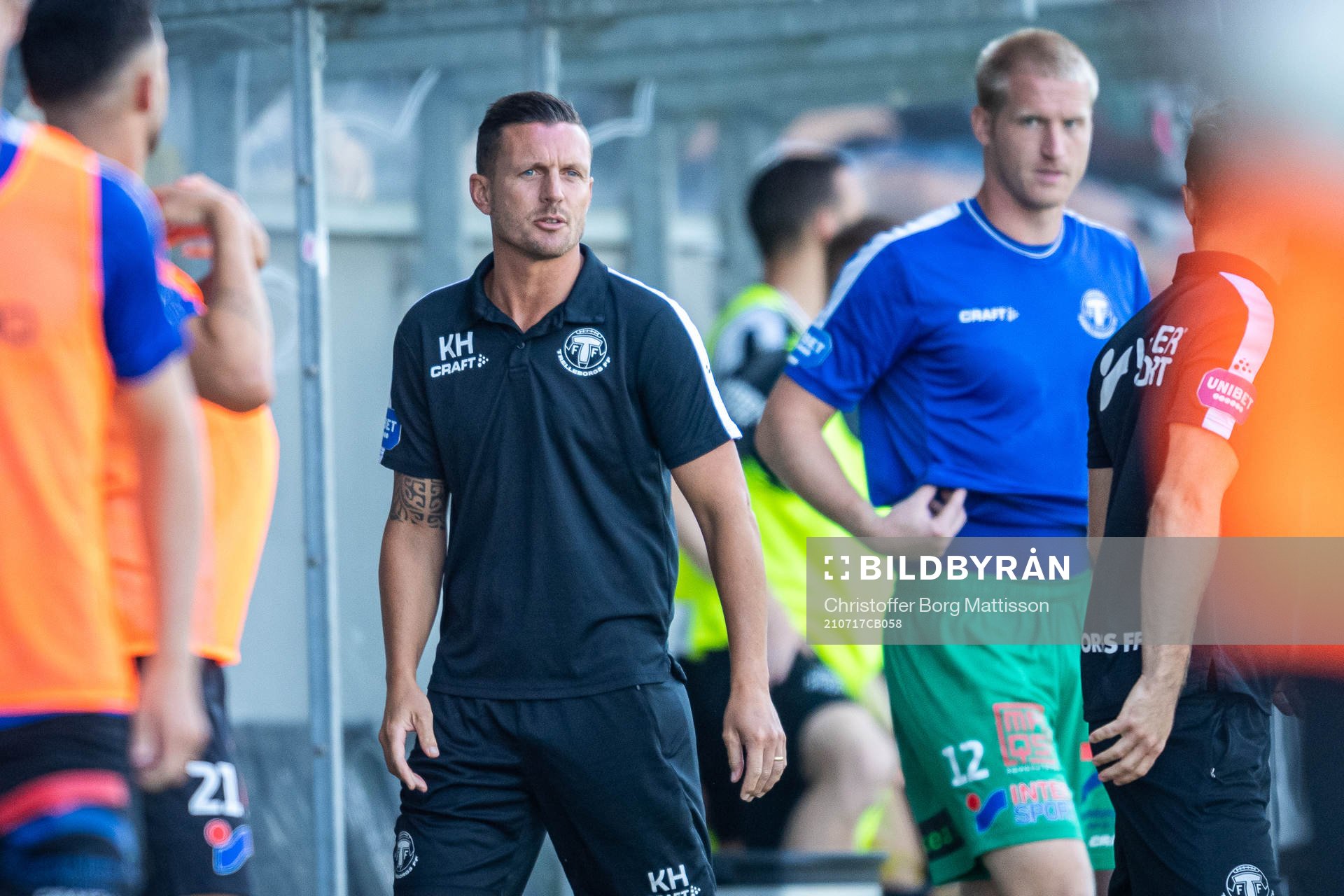 Trelleborgs tränare Kristian Haynes