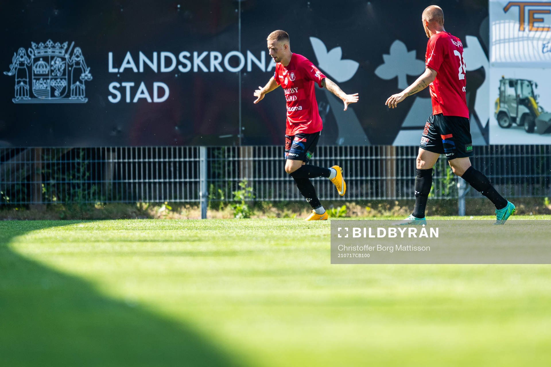 Trelleborgs Petar Petrovic jublar