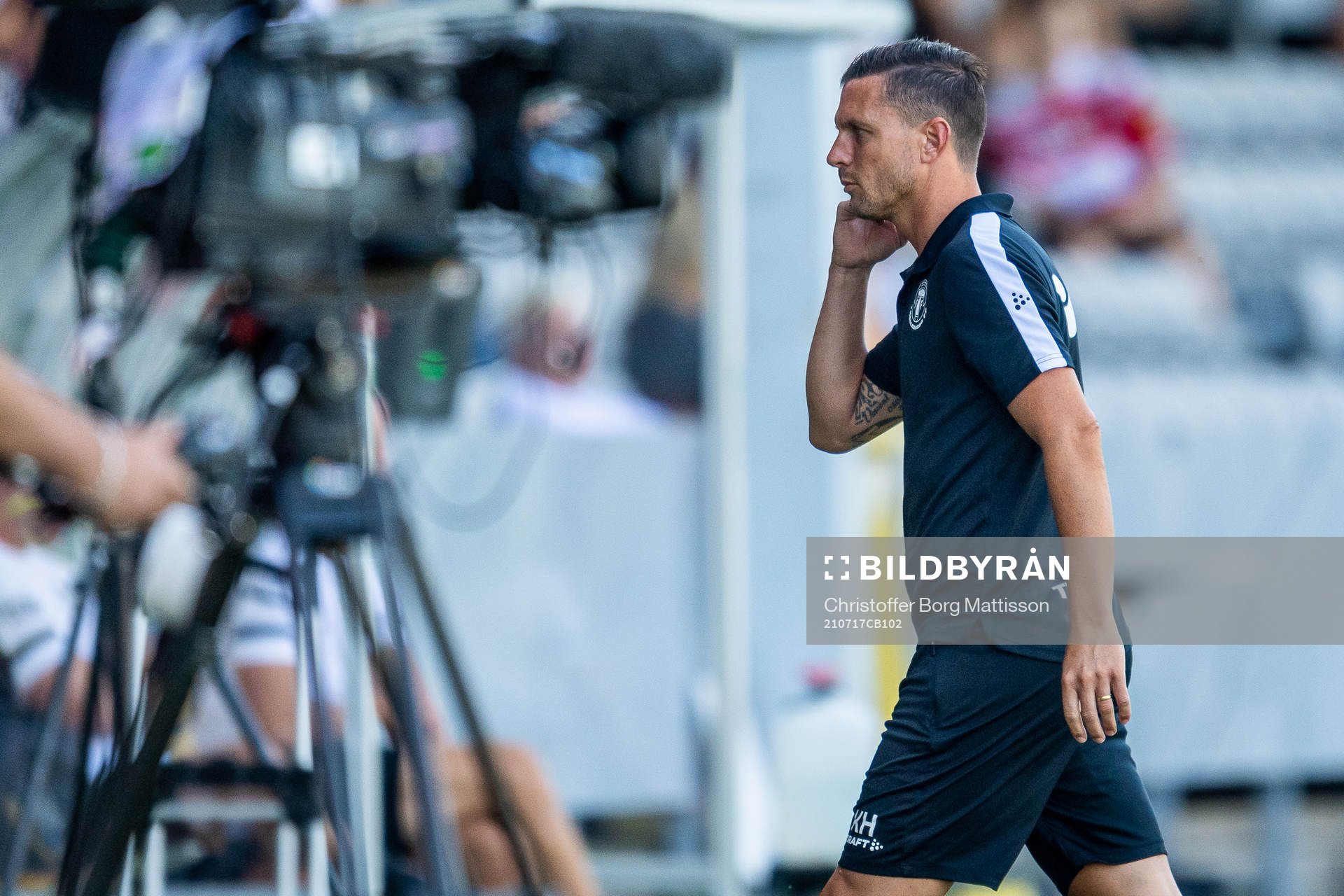 Trelleborgs tränare Kristian Haynes deppar