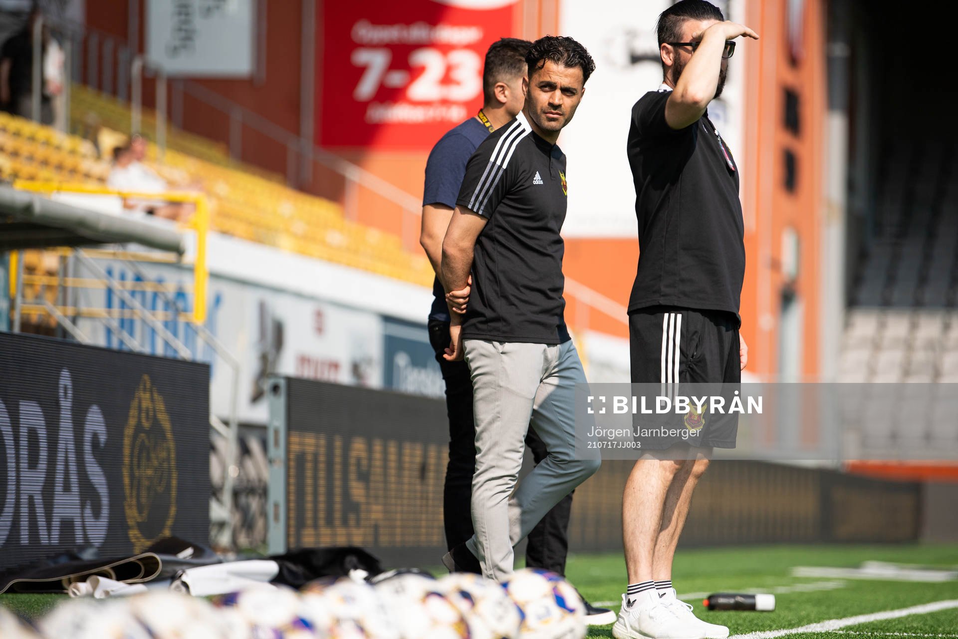 Östersunds tränare Amir Azrafshan