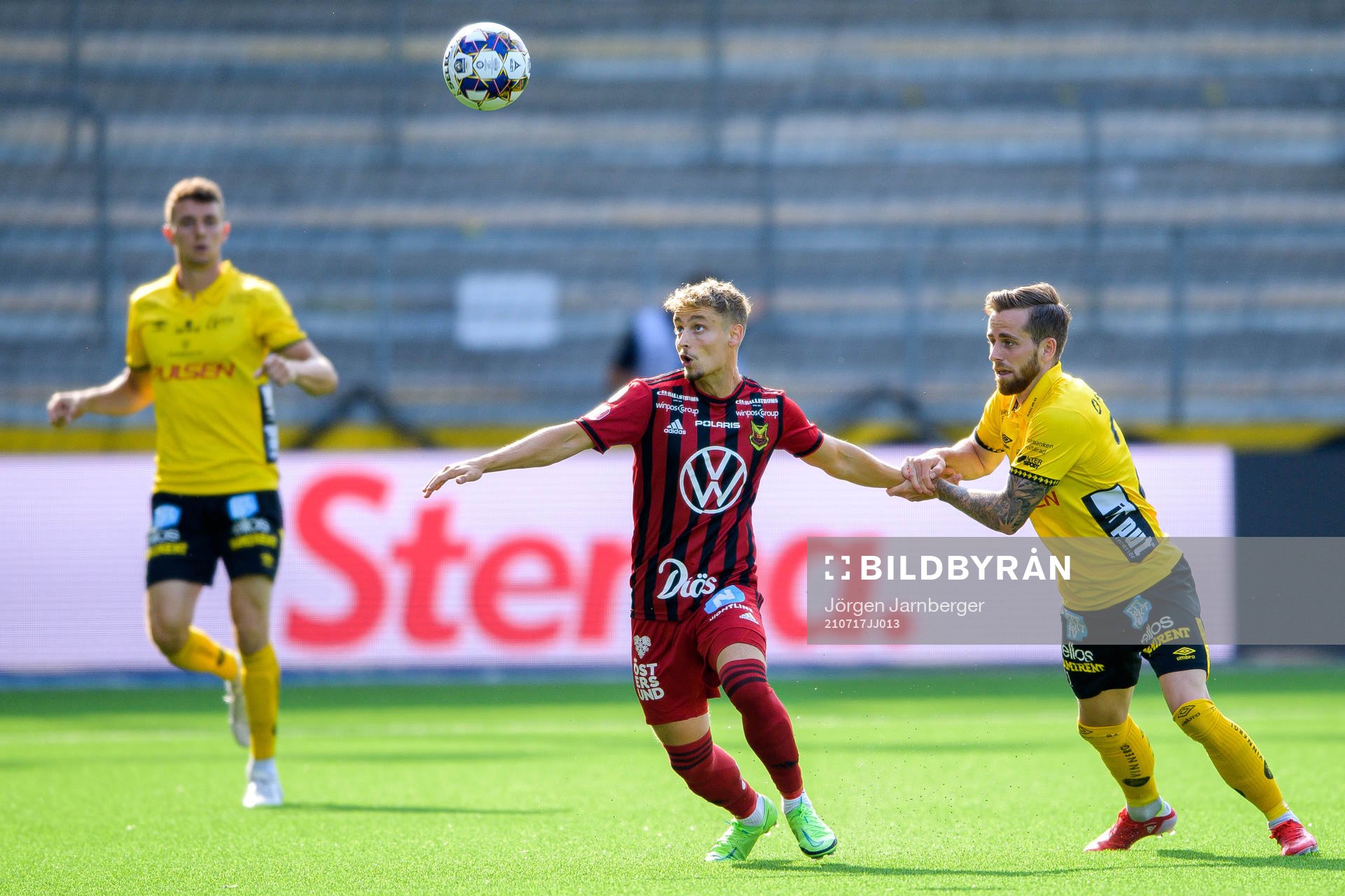 Östersunds Henrik Bellman och Elfsborgs Rasmus Alm