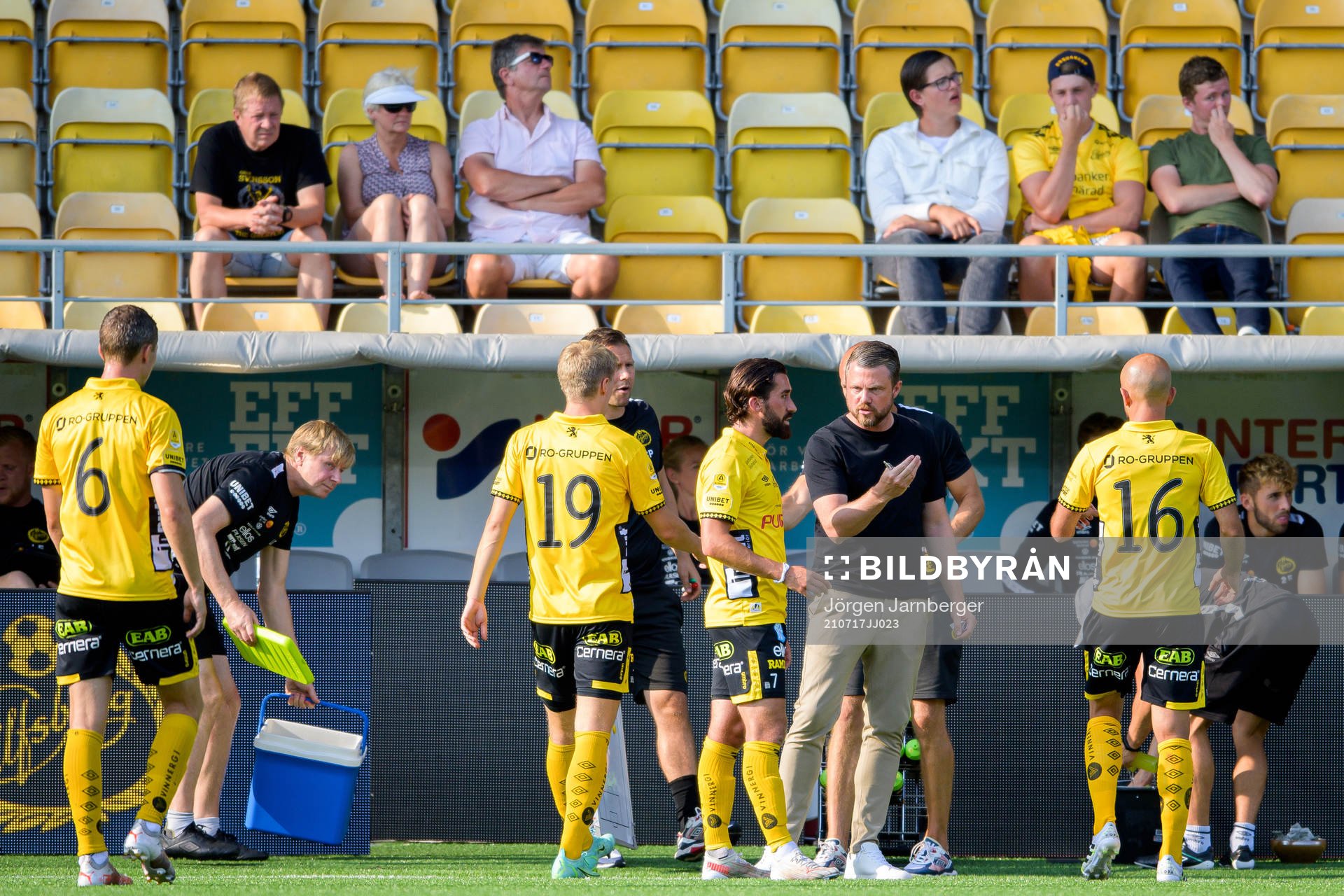Elfsborgs manager Jimmy Thelin