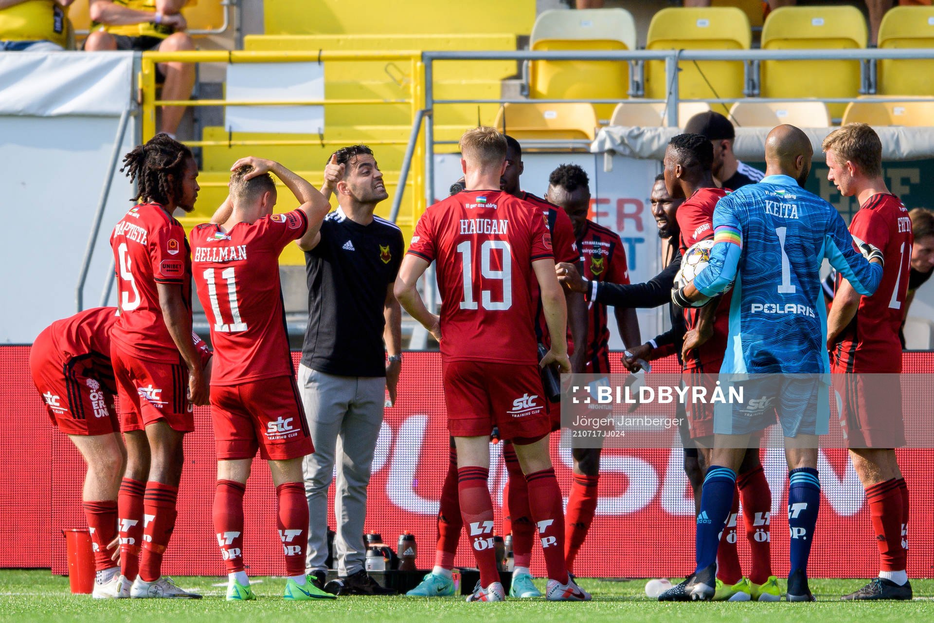 Östersunds tränare Amir Azrafshan