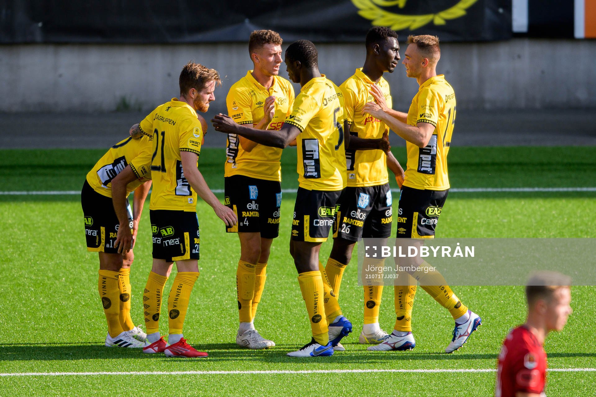 Elfsborgs Robert Gojani jublar
