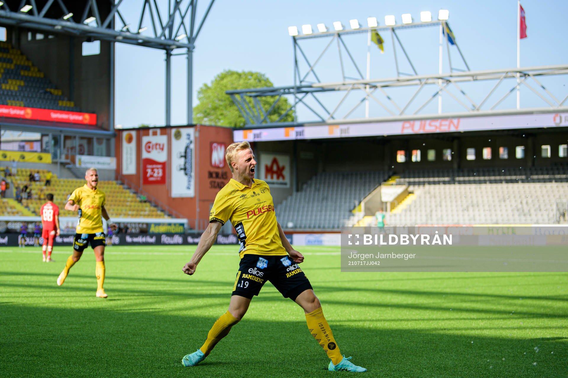 Elfsborgs Jeppe Møldrup Okkels jublar