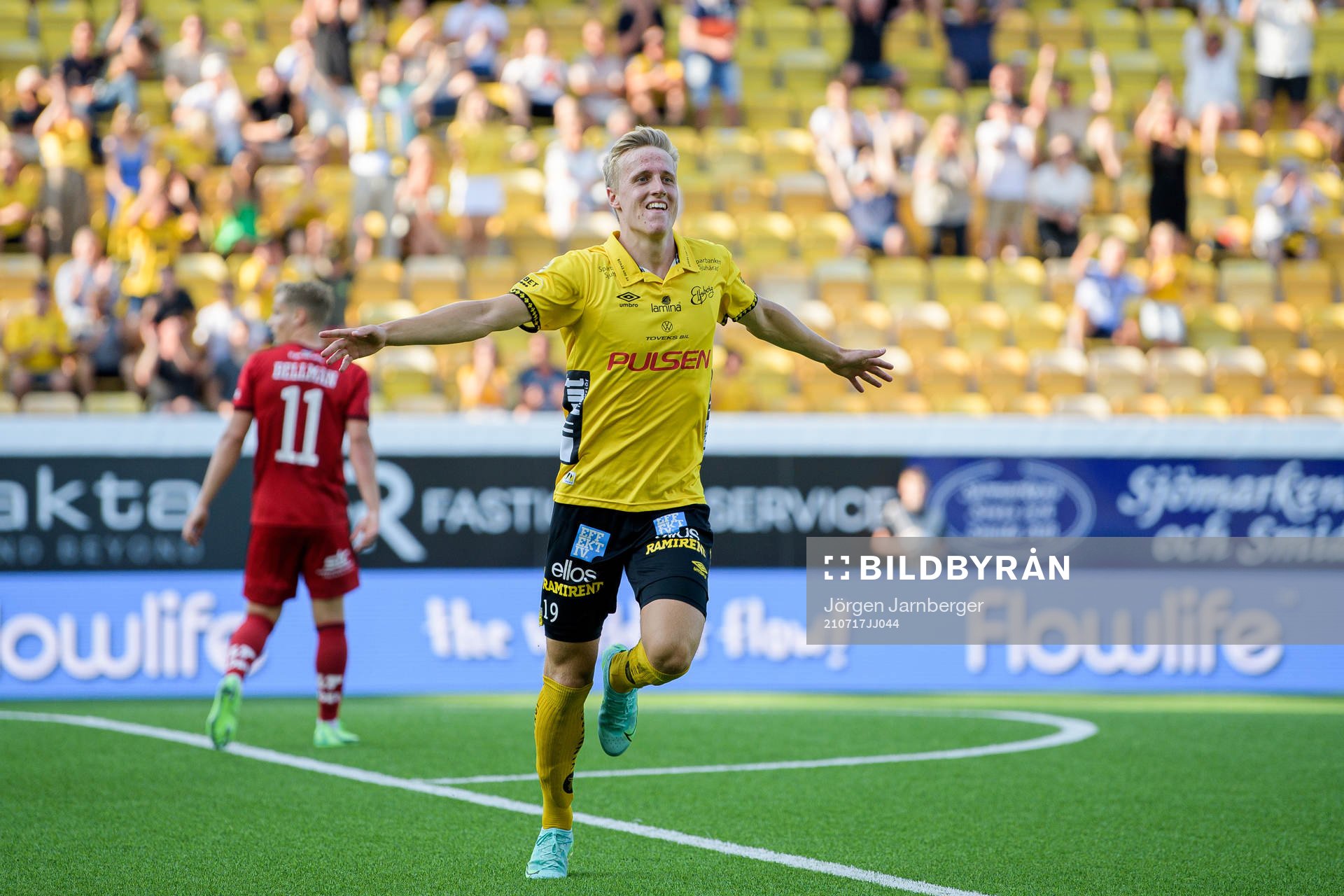 Elfsborgs Jeppe Møldrup Okkels jublar