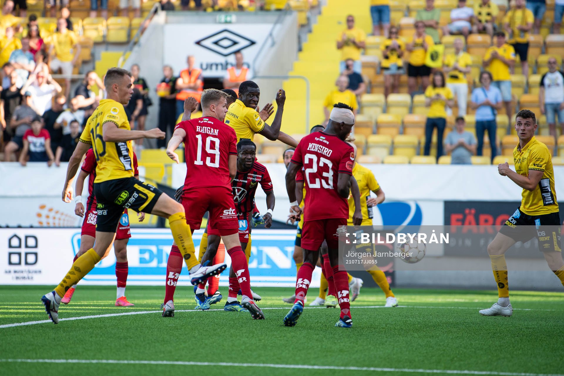 Elfsborgs Maudo Lamine Jarjué nickar 3-0