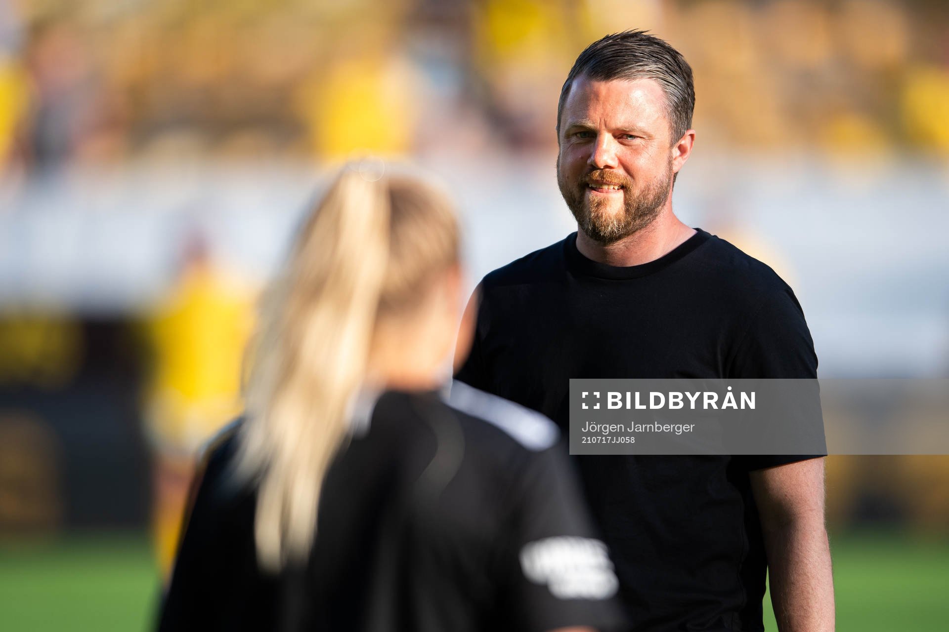 Elfsborgs manager Jimmy Thelin är glad