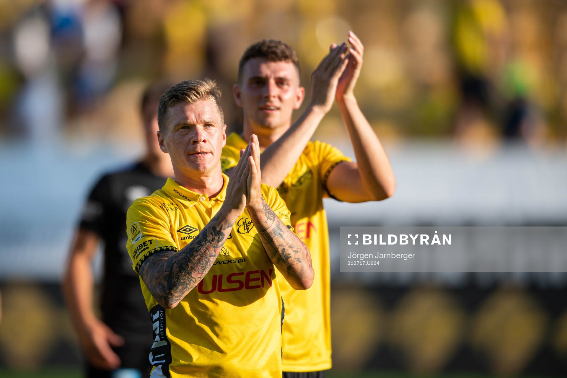 Elfsborgs Samuel Holmén jublar