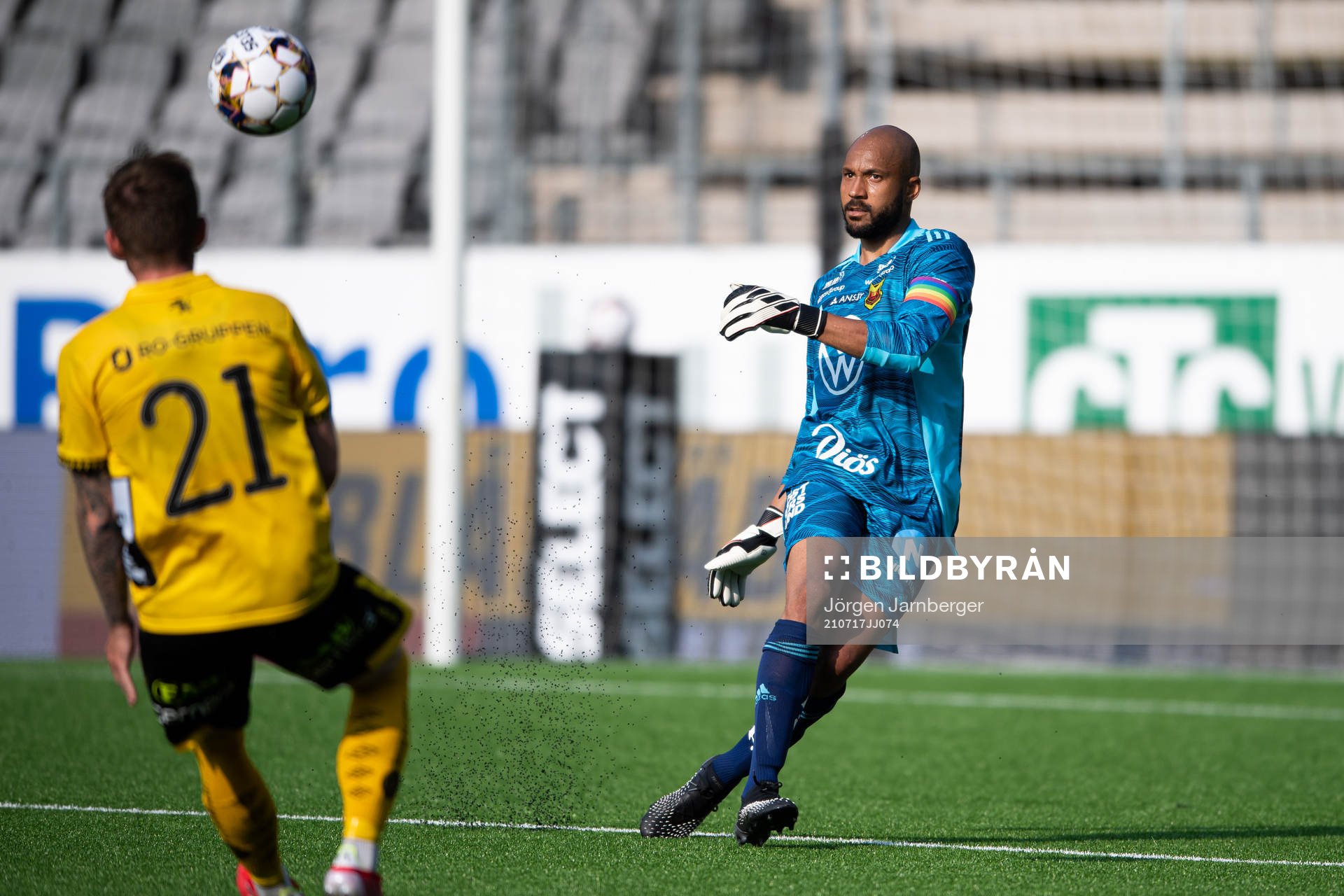 Östersunds målvakt Aly Keita
