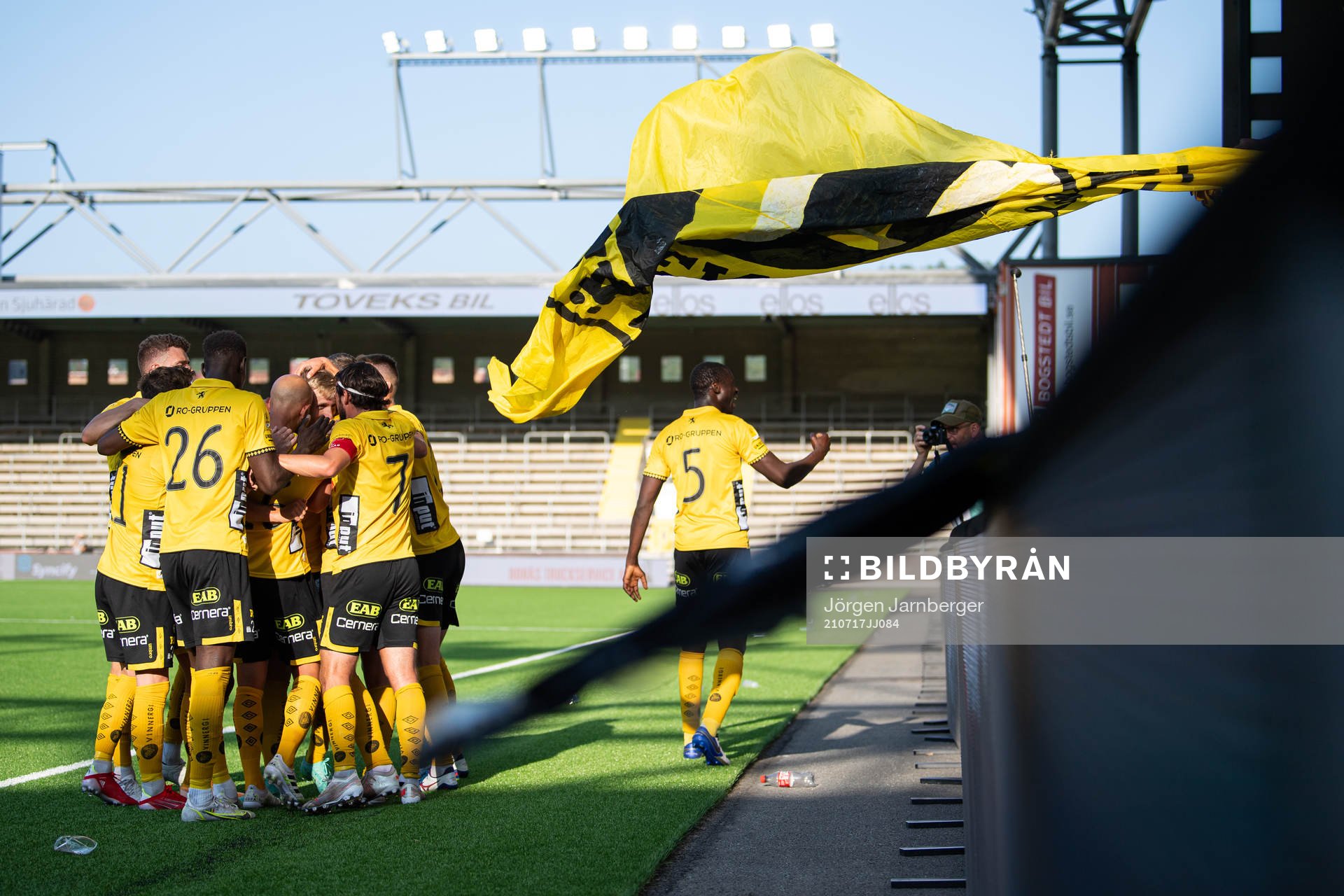 Elfsborgs spelare jublar