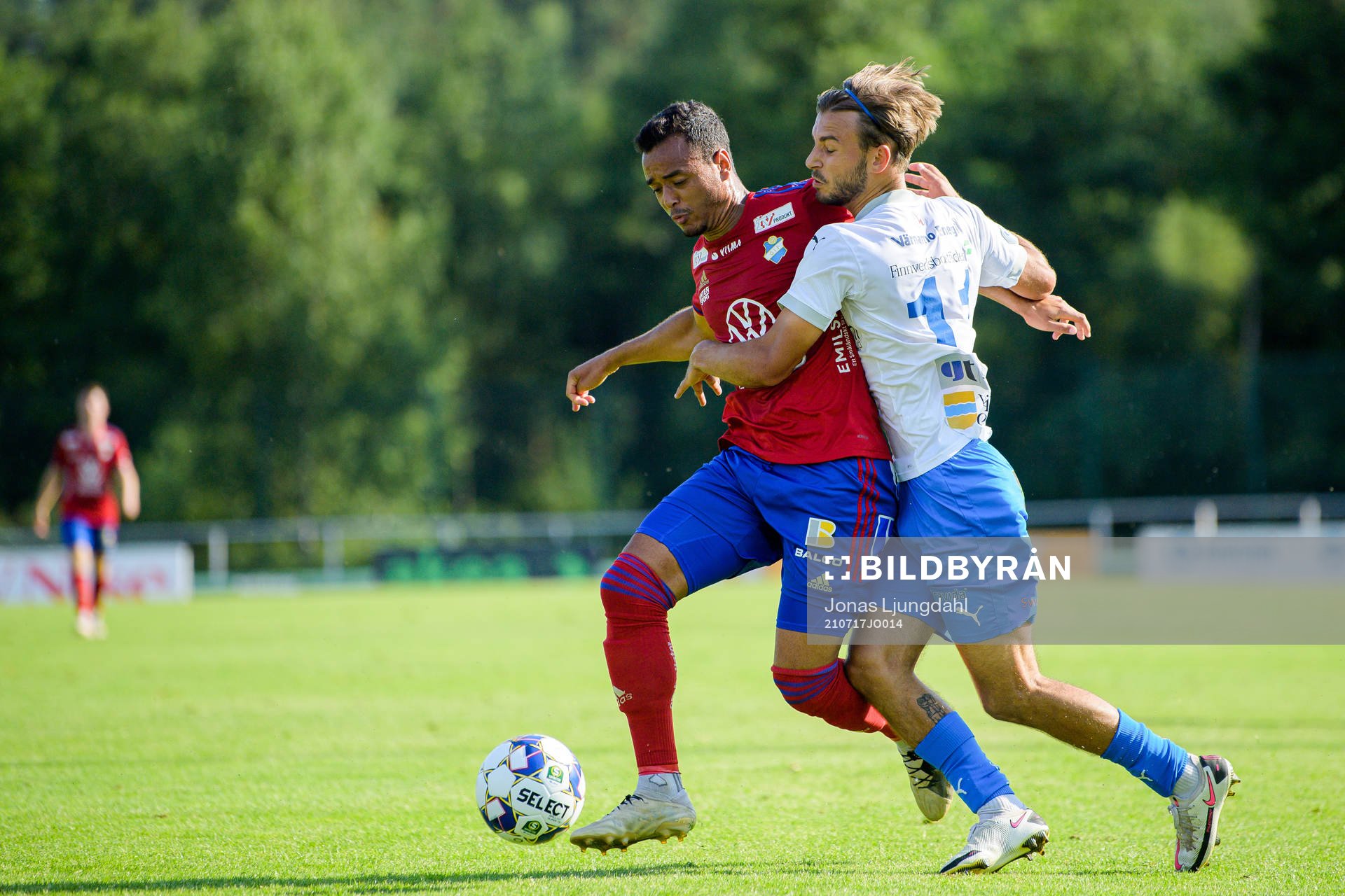 Östers Marc Rochester Sörensen och Värnamos Edvin