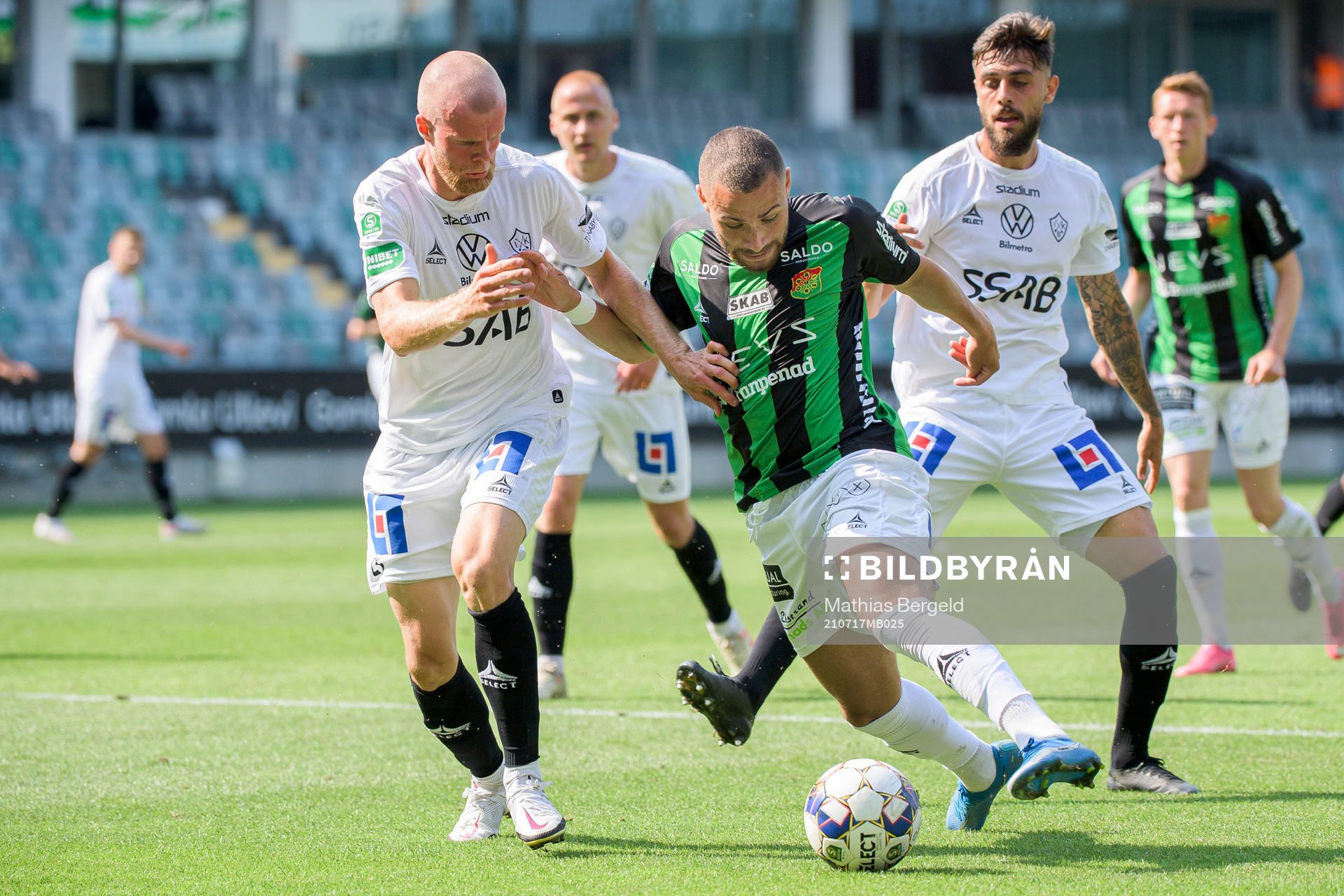 Brages Lukas Hiltunen och GAIS Malkolm Moenza