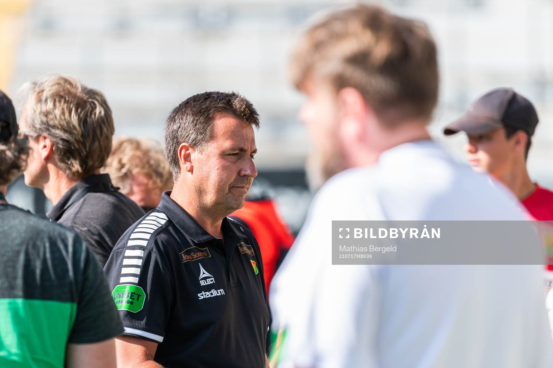 GAIS tränare Stefan Jacobsson deppar