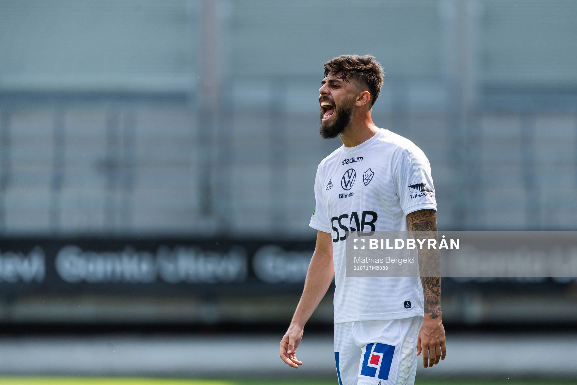 Brages Nicolas Gianini Dantas reagerar