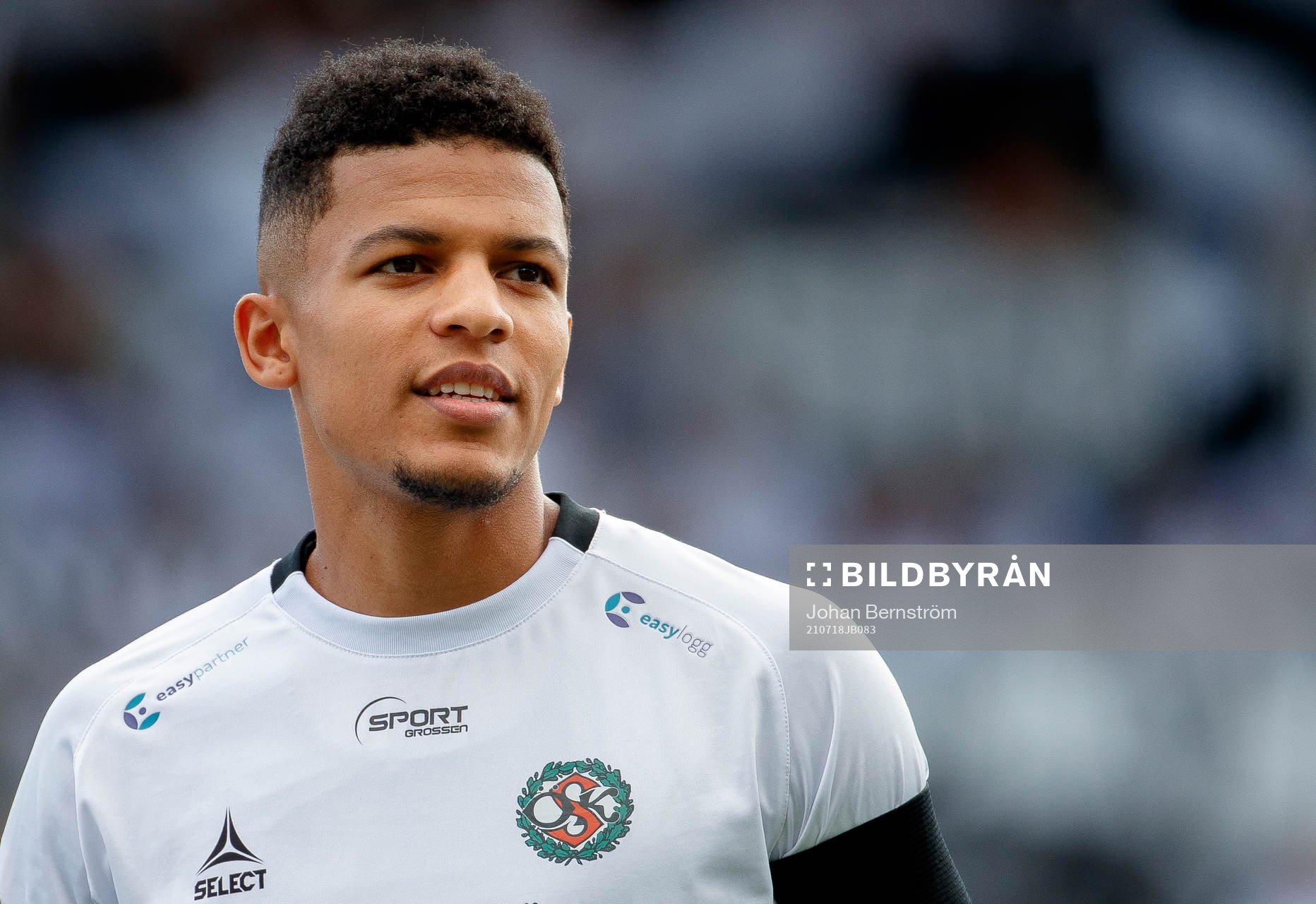 Örebros Romain Gall under fotbollsmatchen i Allsvenskan mellan Örebro och Hammarby den 18 juli 2021 i Örebro. 