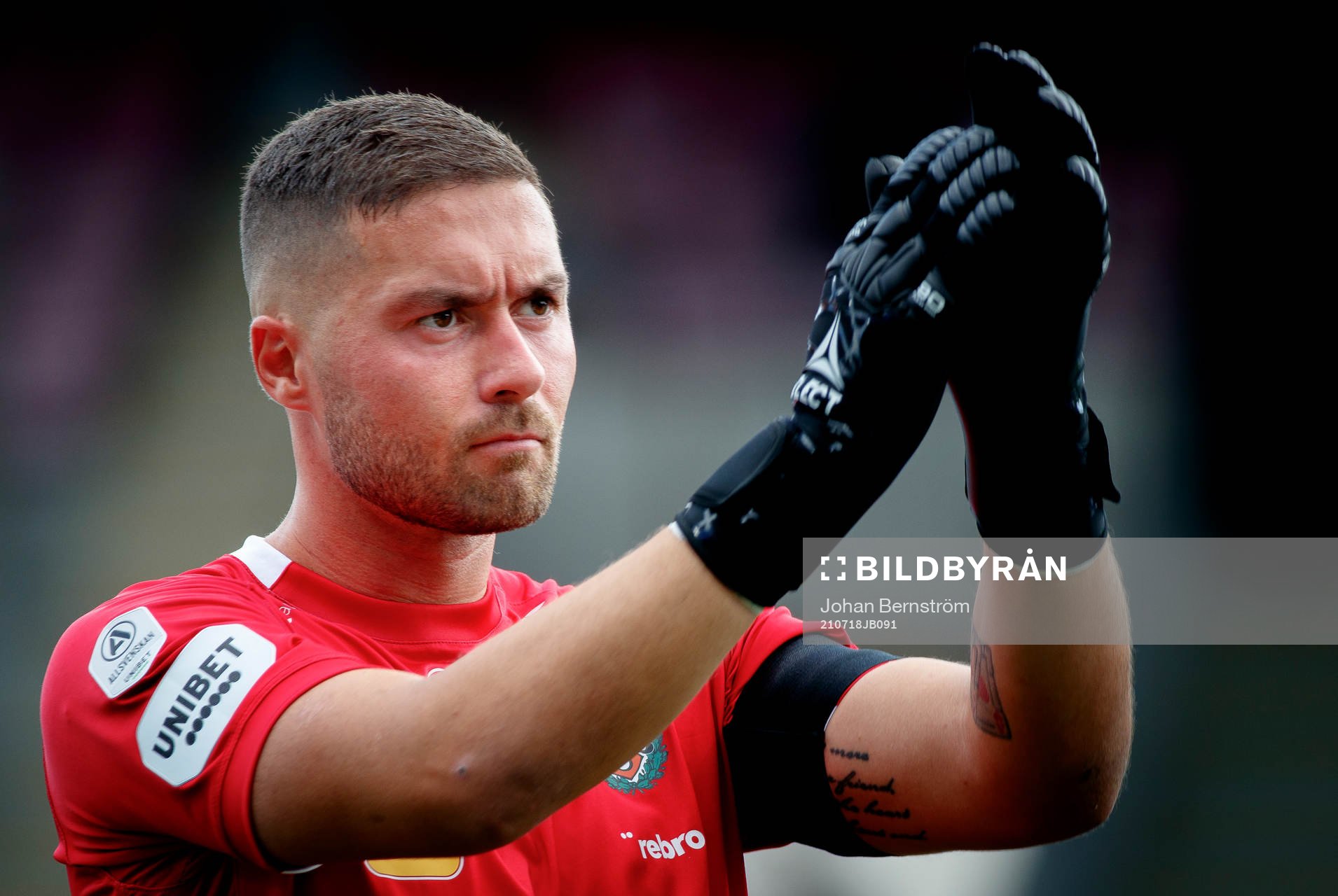 Örebros målvakt Mergim Krasniqi