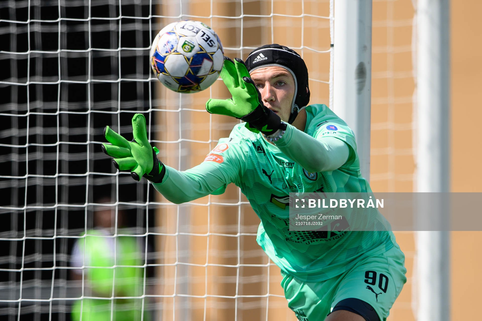 AFC Eskilstunas målvakt Noel Törnqvist