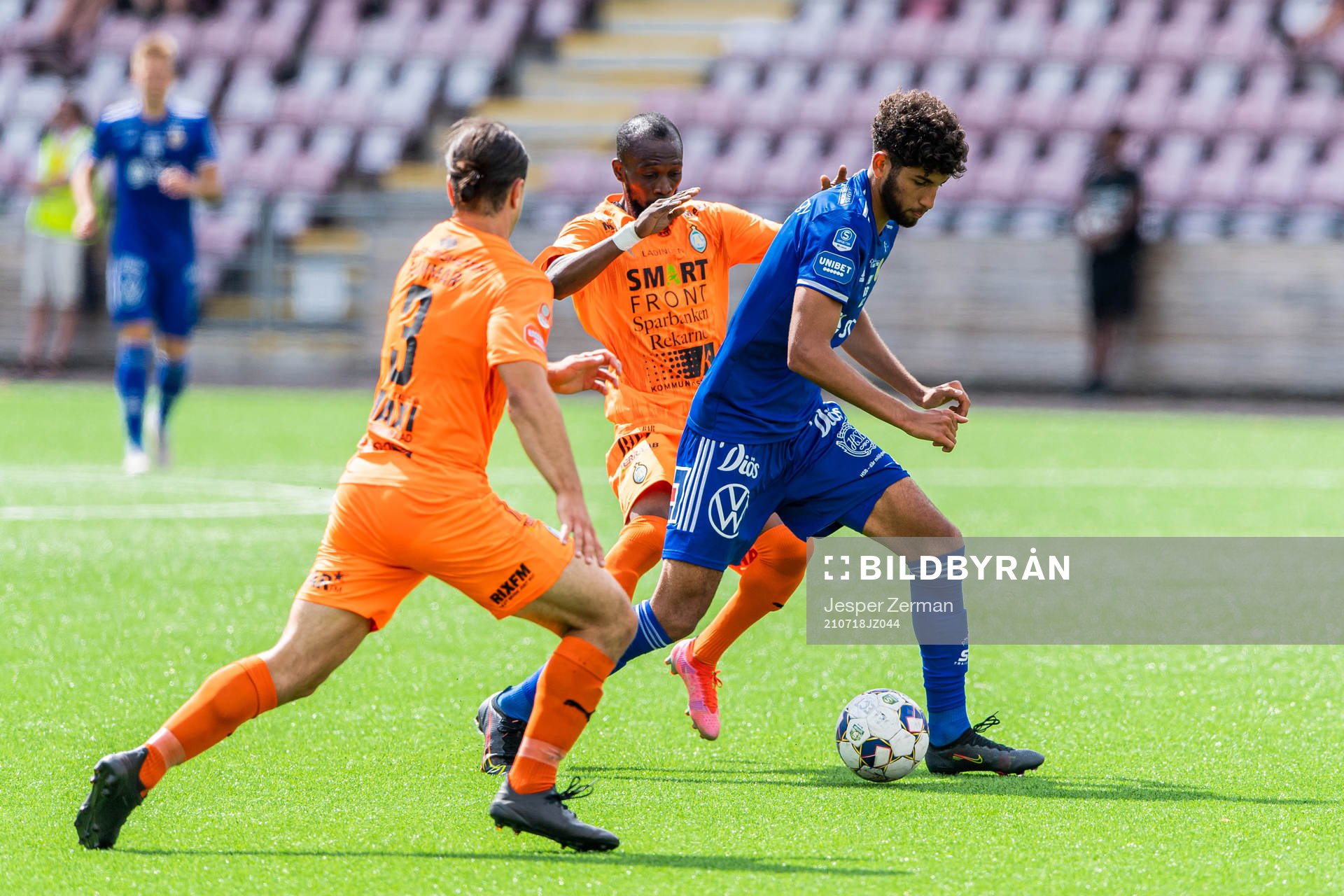 AFC Eskilstunas Abdelkarim Mammar Chaouche och Ibrahim