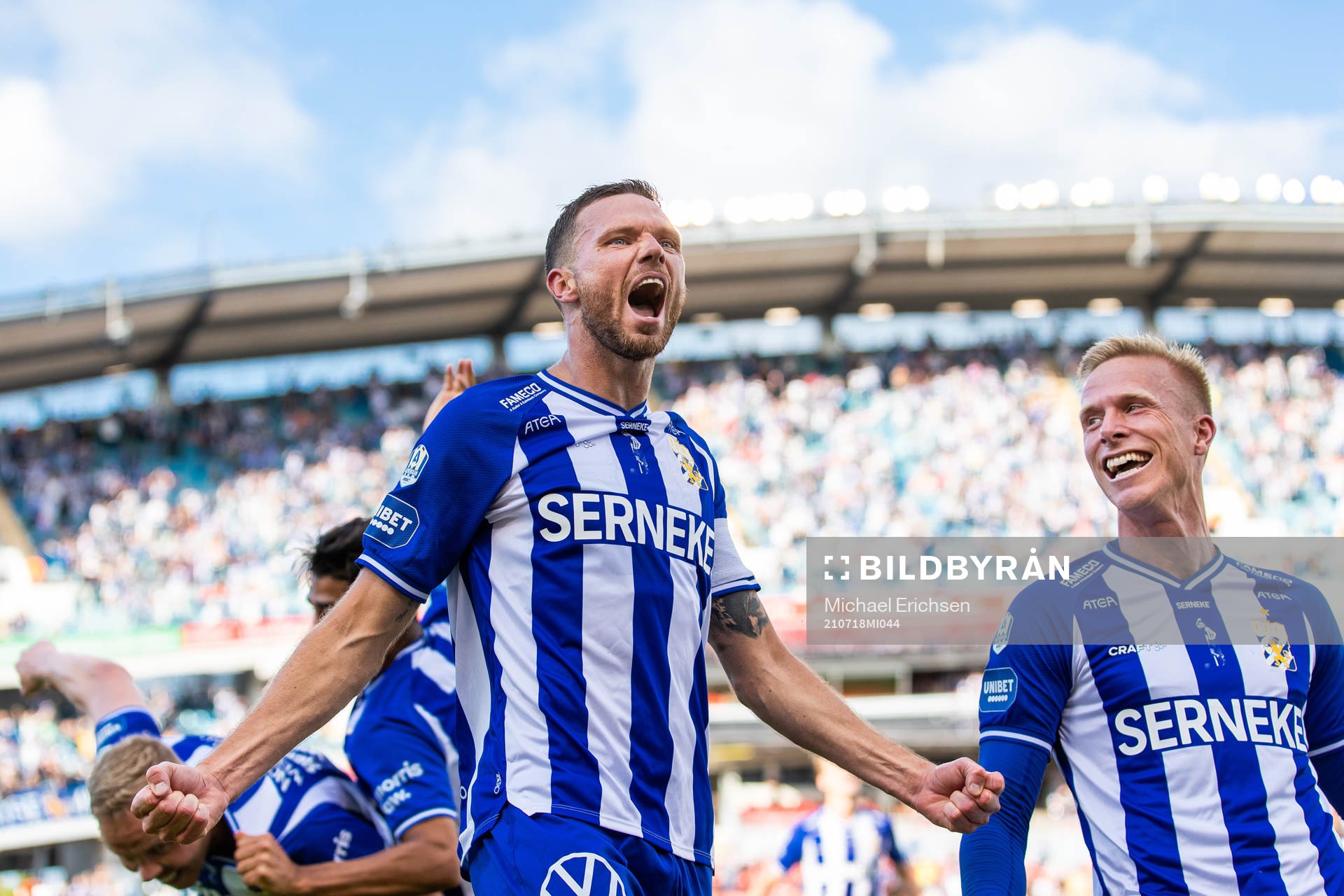 IFK Göteborgs Marcus Berg jublar