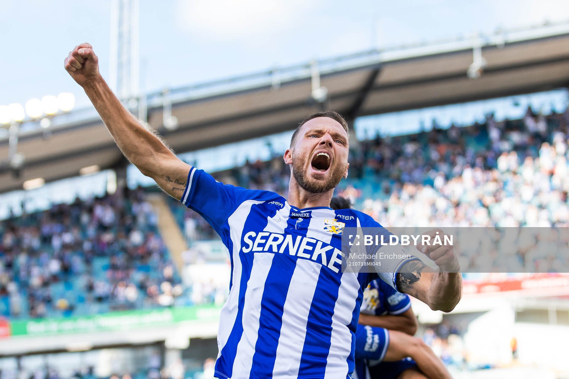 IFK Göteborgs Marcus Berg jublar