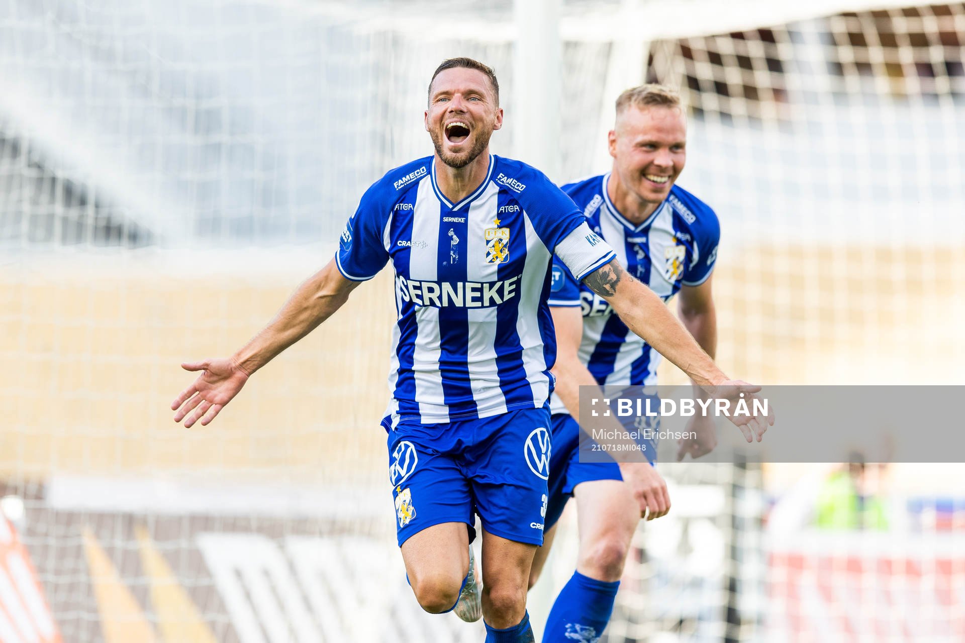 IFK Göteborgs Marcus Berg jublar