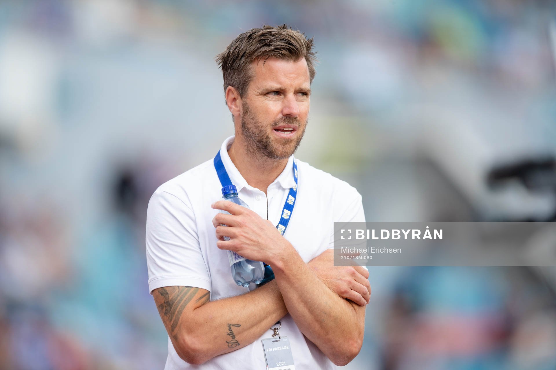 IFK Göteborgs sportchef Pontus Farnerud innan