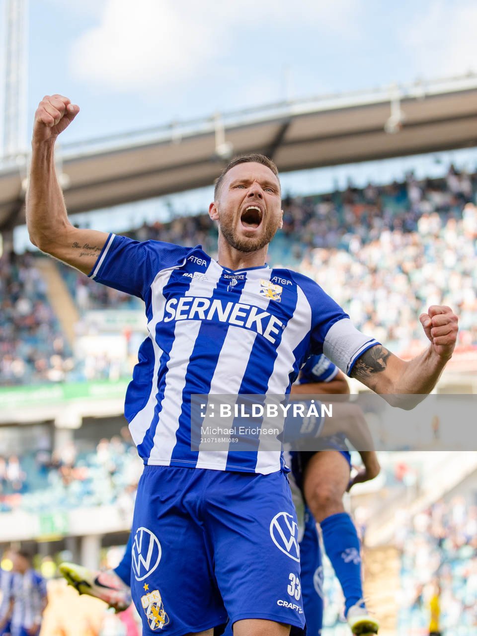 IFK Göteborgs Marcus Berg jublar