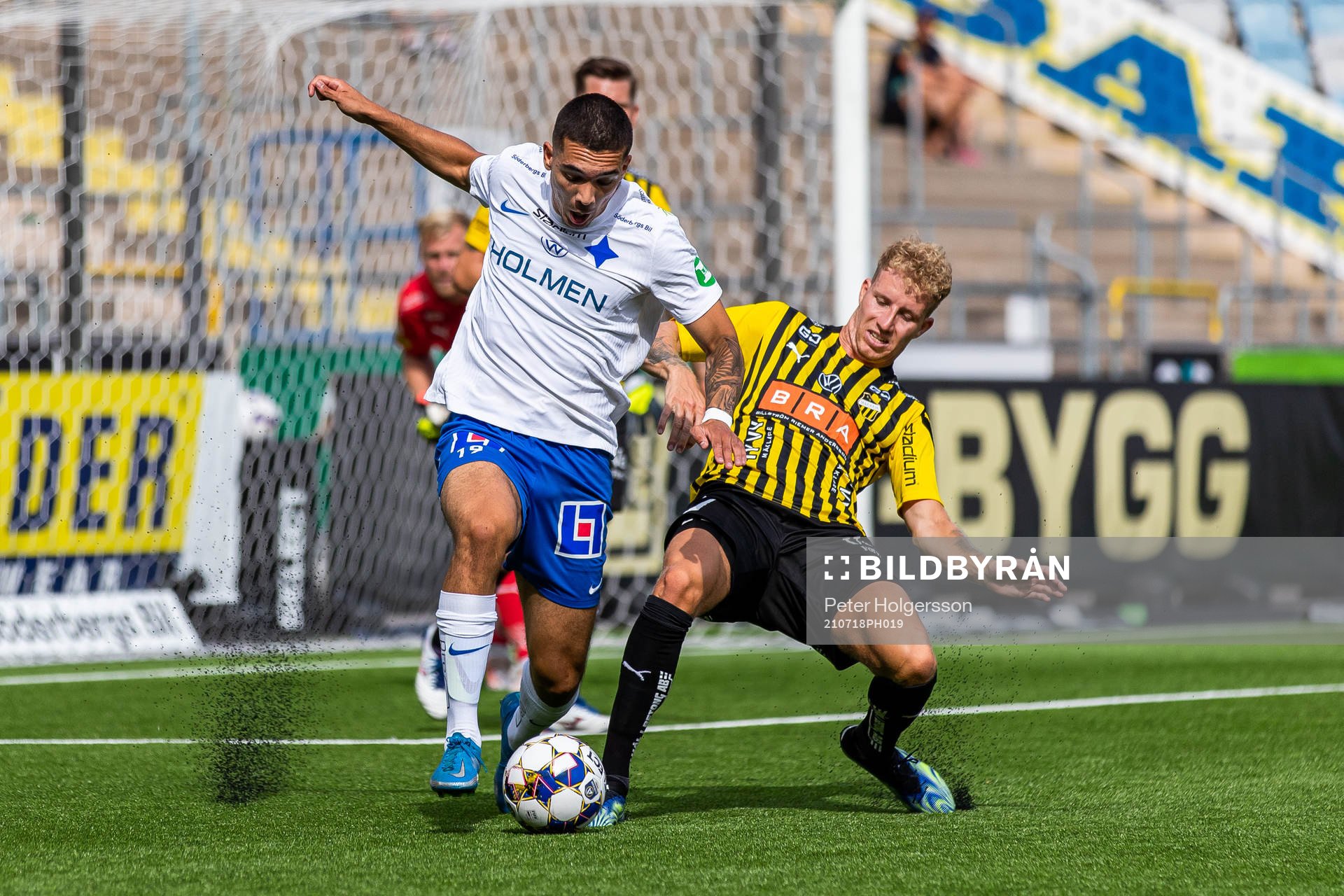 IFK Norrköpings Lucas Lima och Häckens Samuel Gustafson