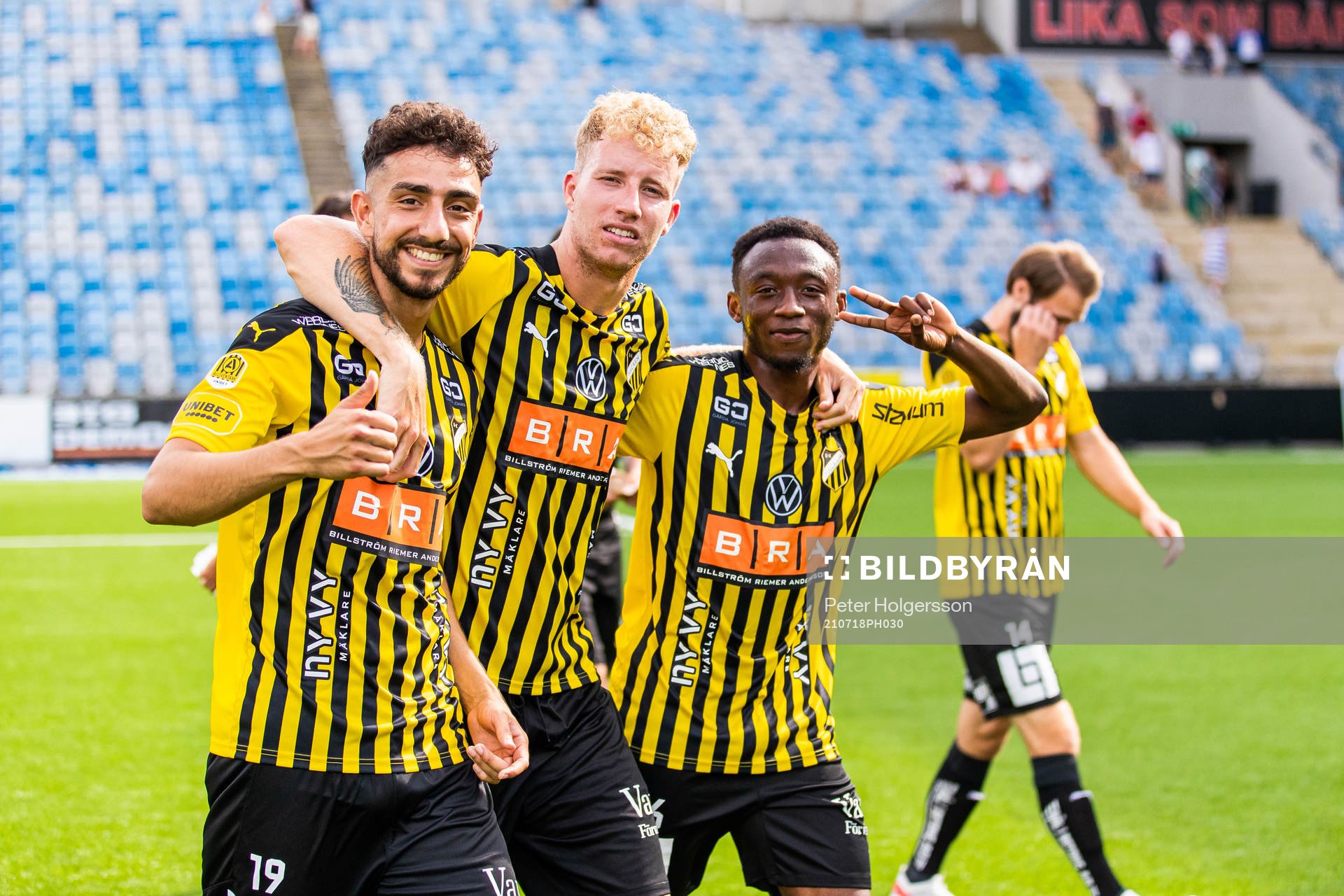 Häckens Daleho Irandust, Samuel Gustafson och Benie Adama