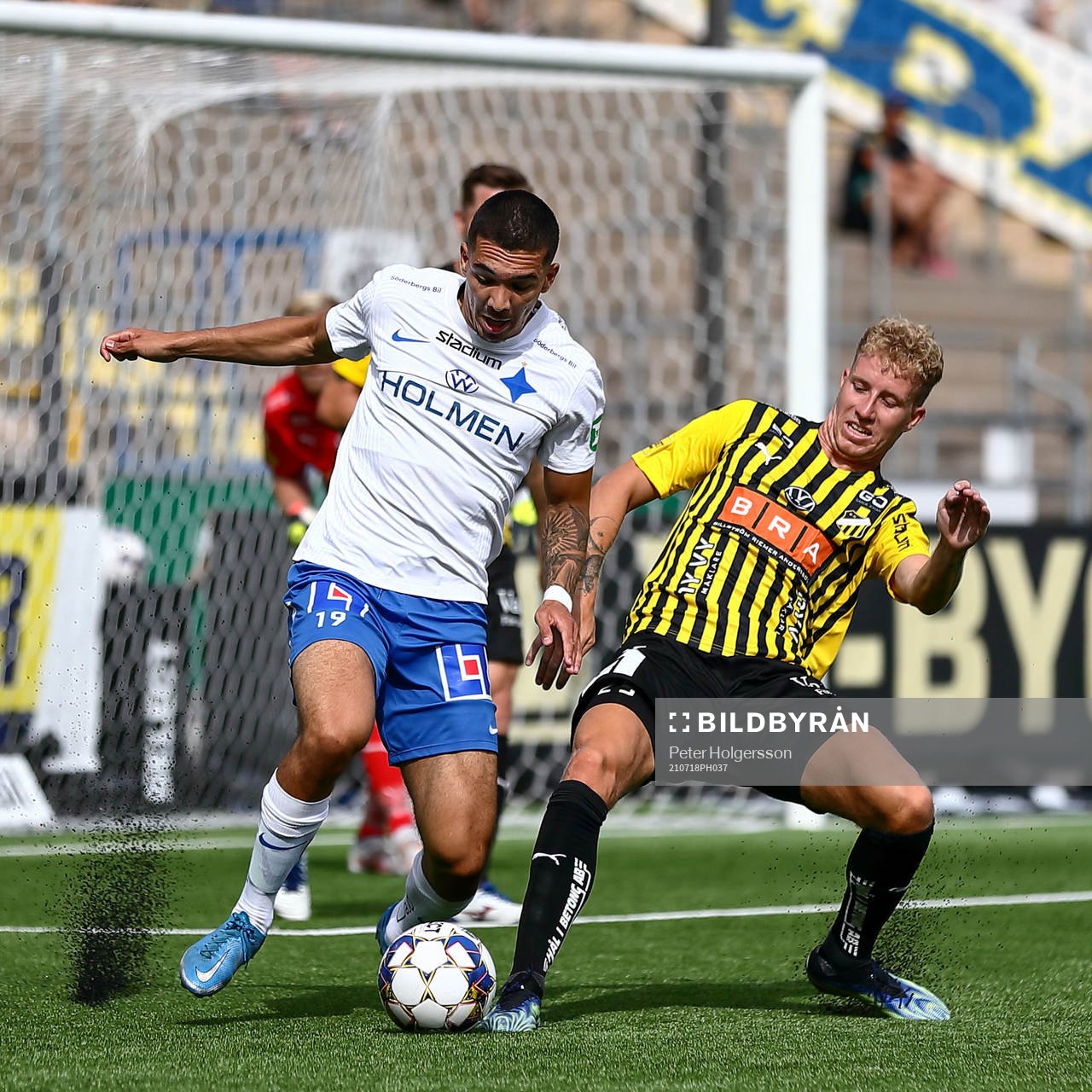 IFK Norrköpings Lucas Lima och Häckens Samuel Gustafson