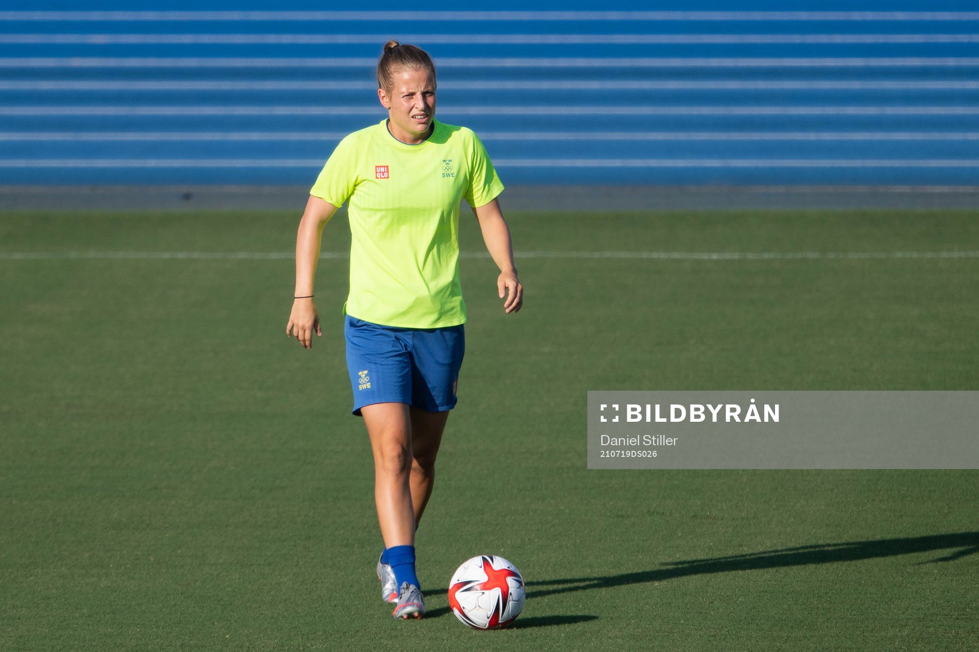 Anna Anvegård of the Swedish national women’s football