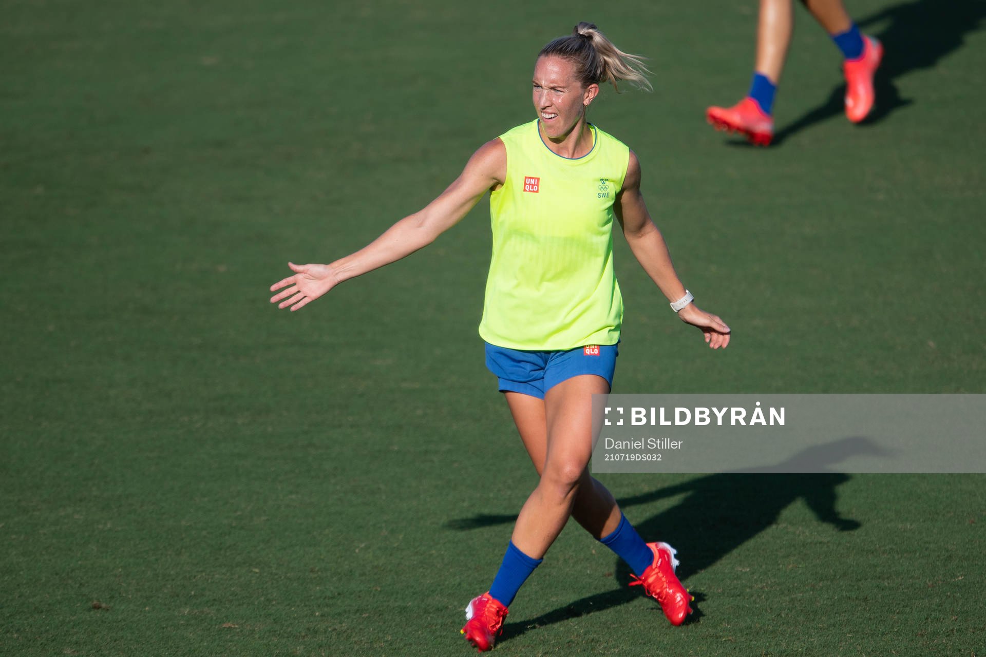 Julia Roddar of the Swedish national women’s football team