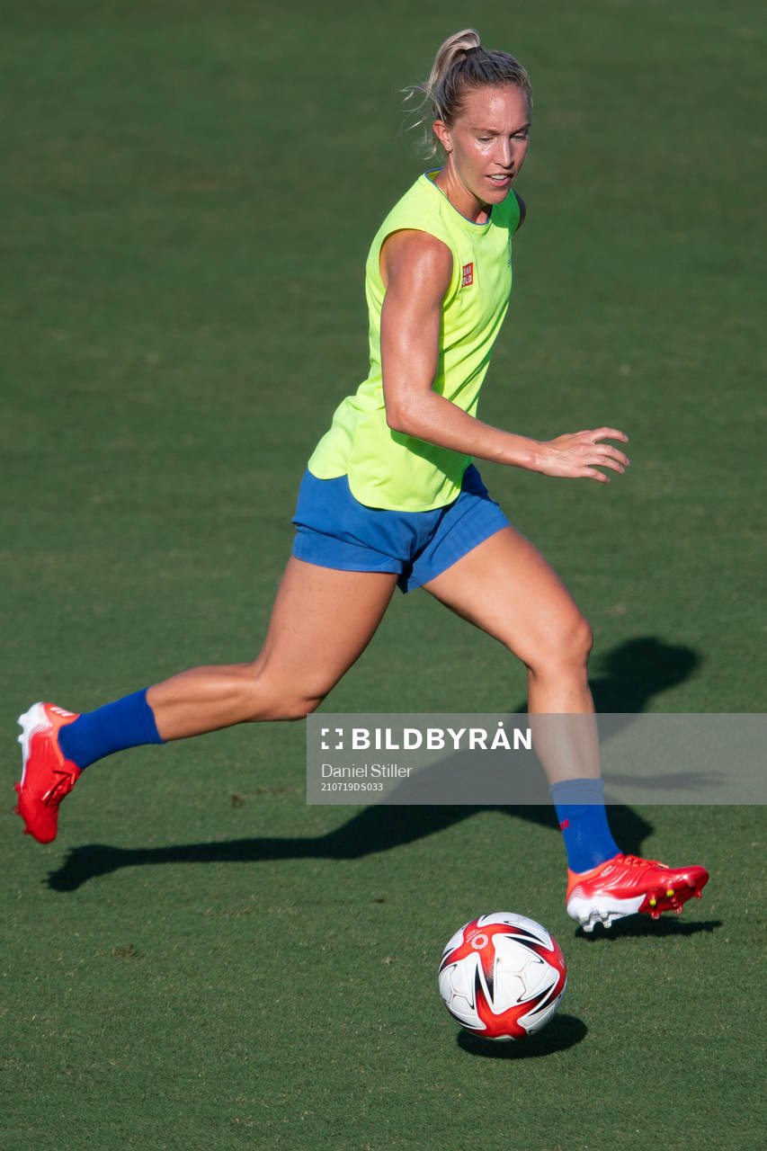 Julia Roddar of the Swedish national women’s football team