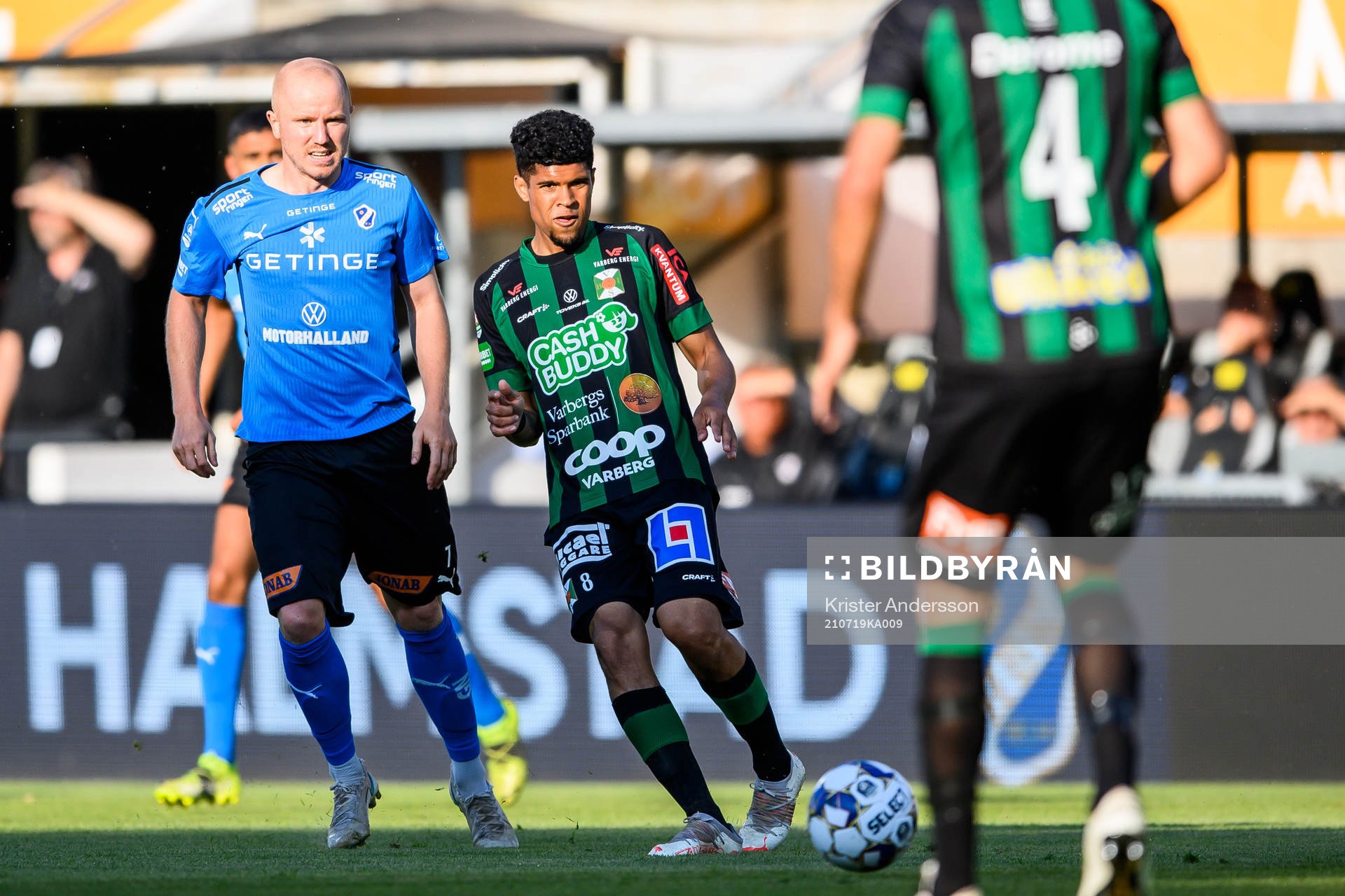 Halmstads Simon Lundevall och Varbergs Luke le Roux