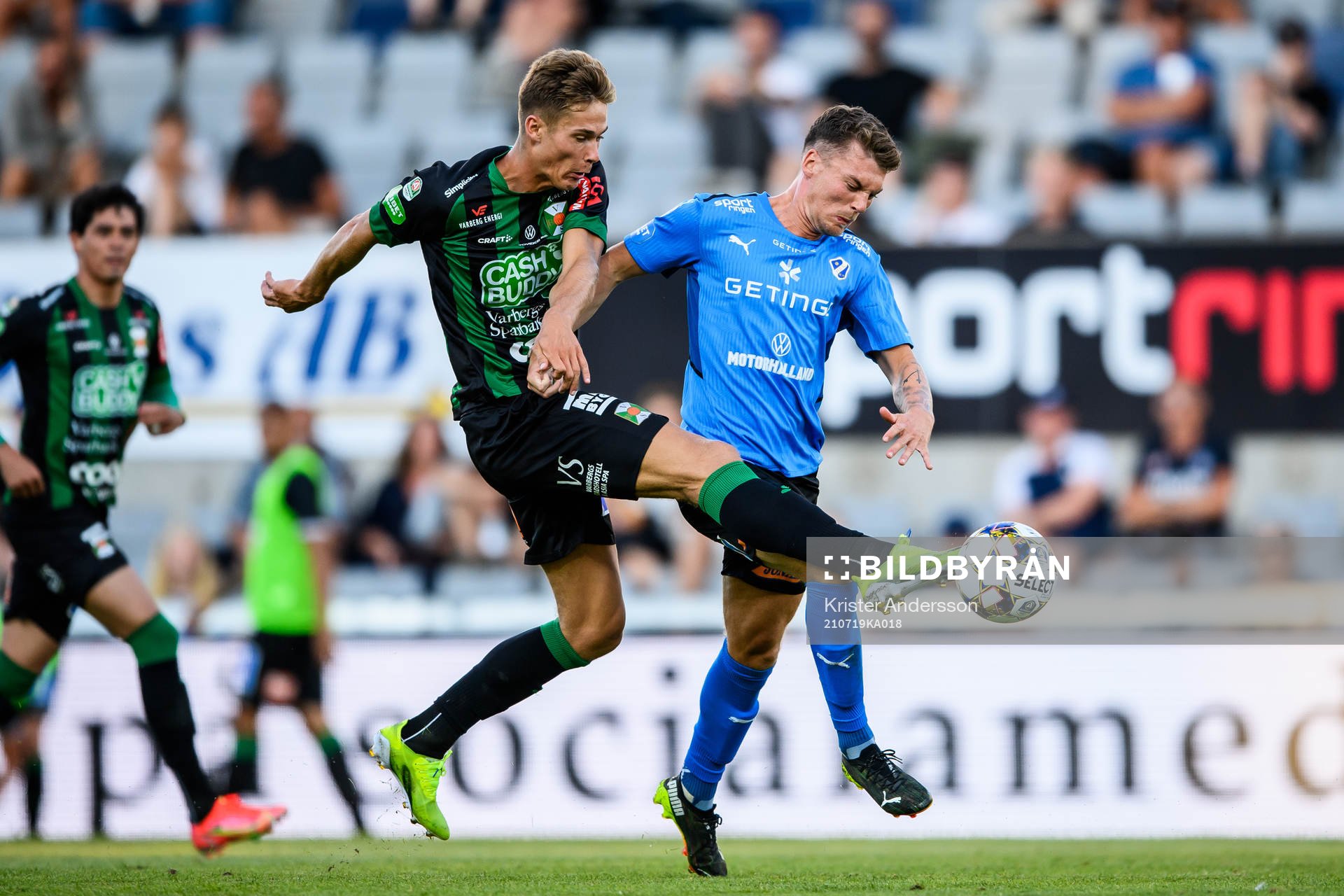 Varbergs Des Kunst och Halmstads Marcus Antonsson