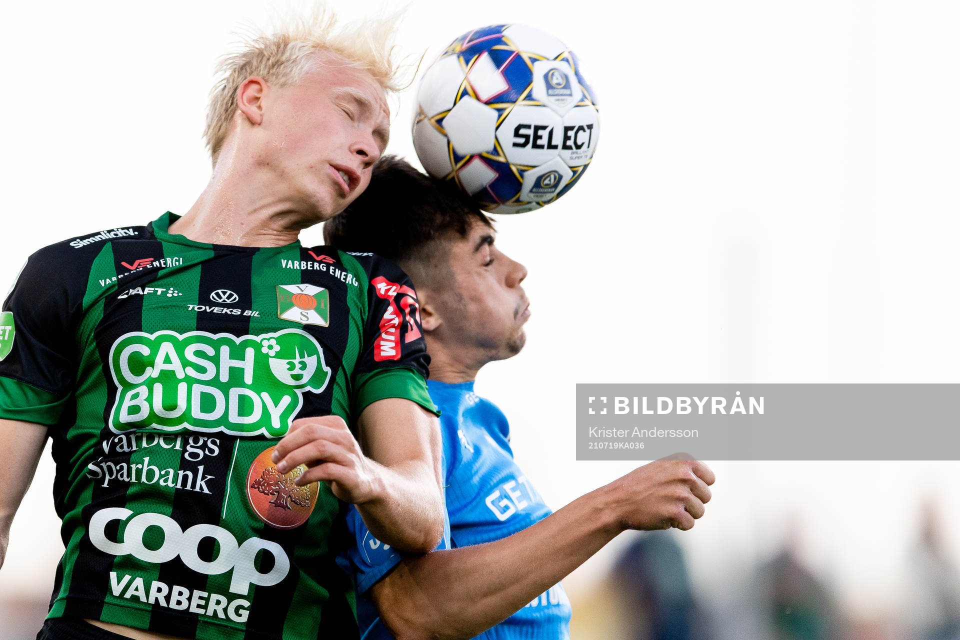 Varbergs André Boman och Halmstads Emil Tot Wikström