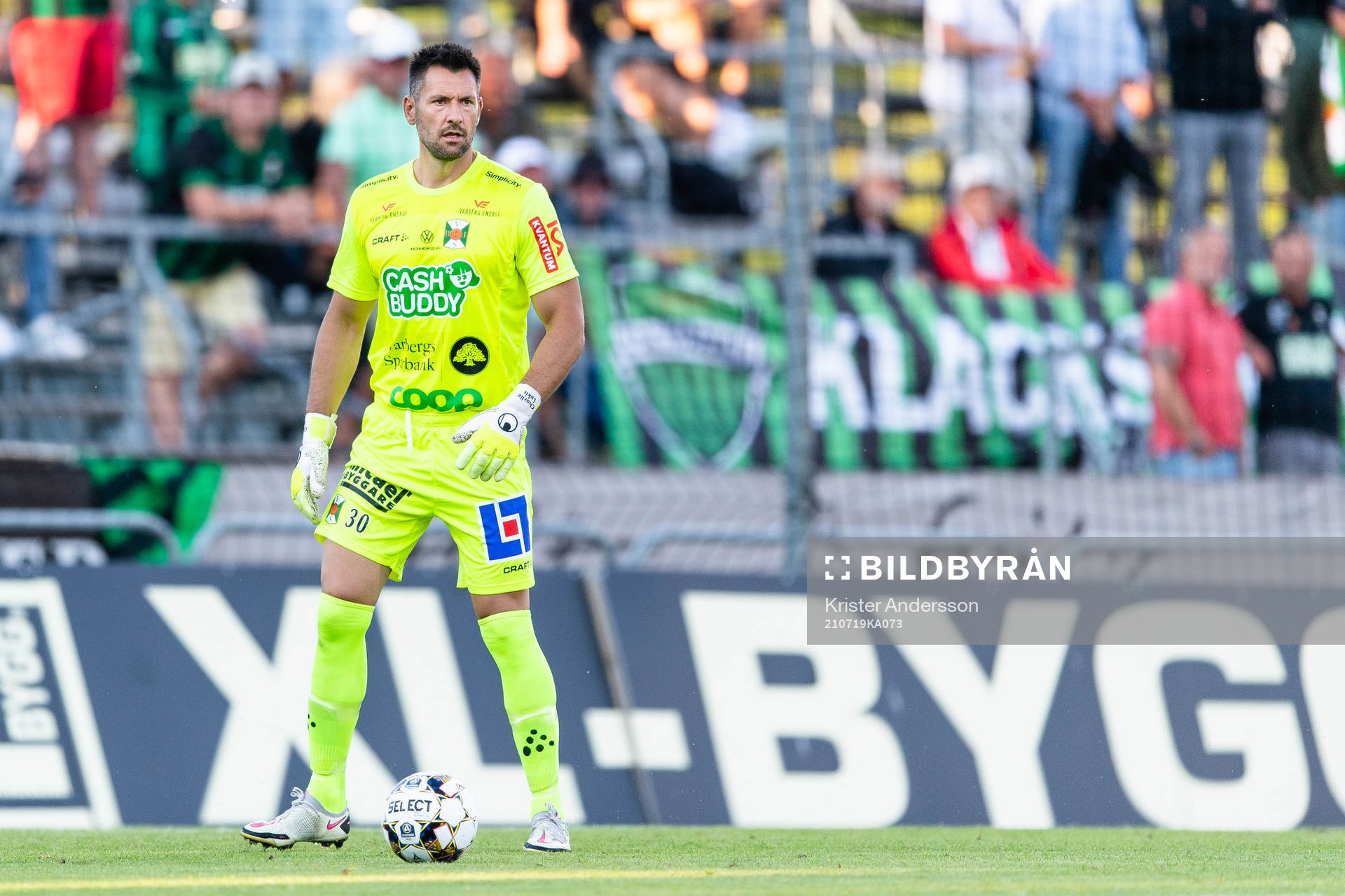 Varbergs målvakt Stojan Lukic