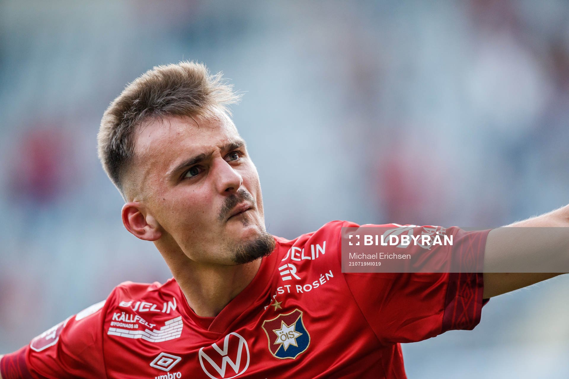 Örgrytes Ajdin Zeljkovic jublar