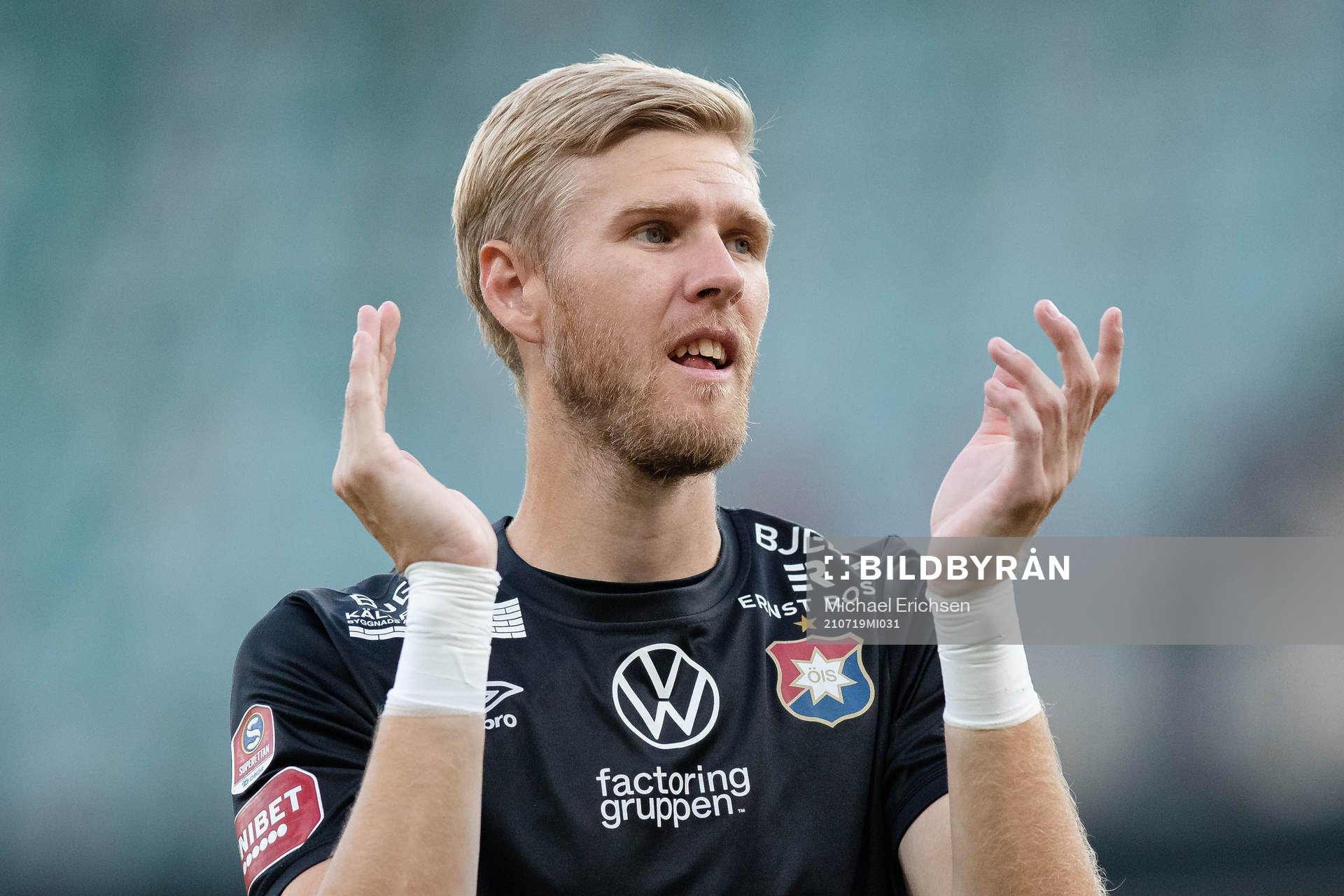 Örgrytes målvakt Fredrik Andersson