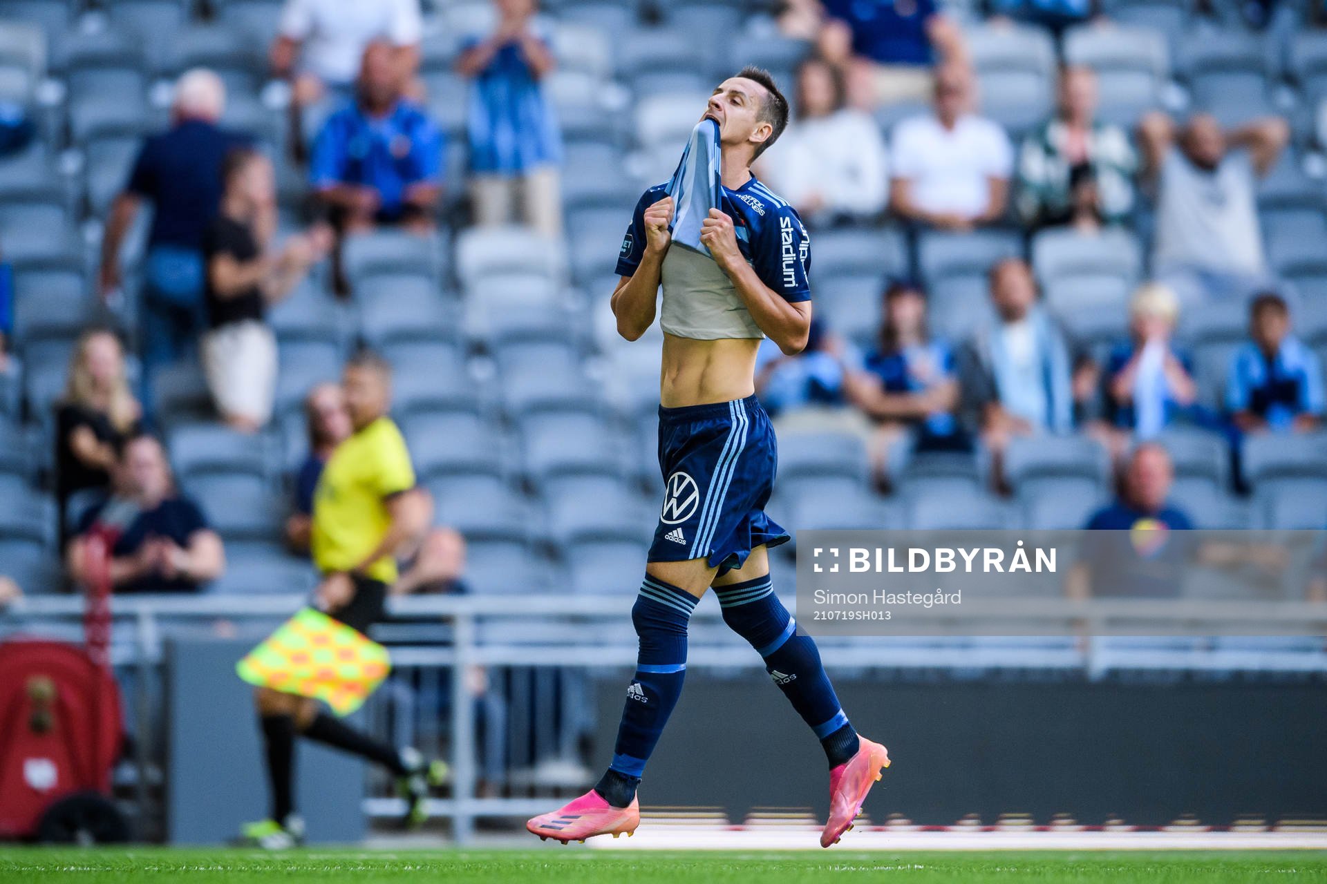 Djurgårdens Haris Radetinac deppar