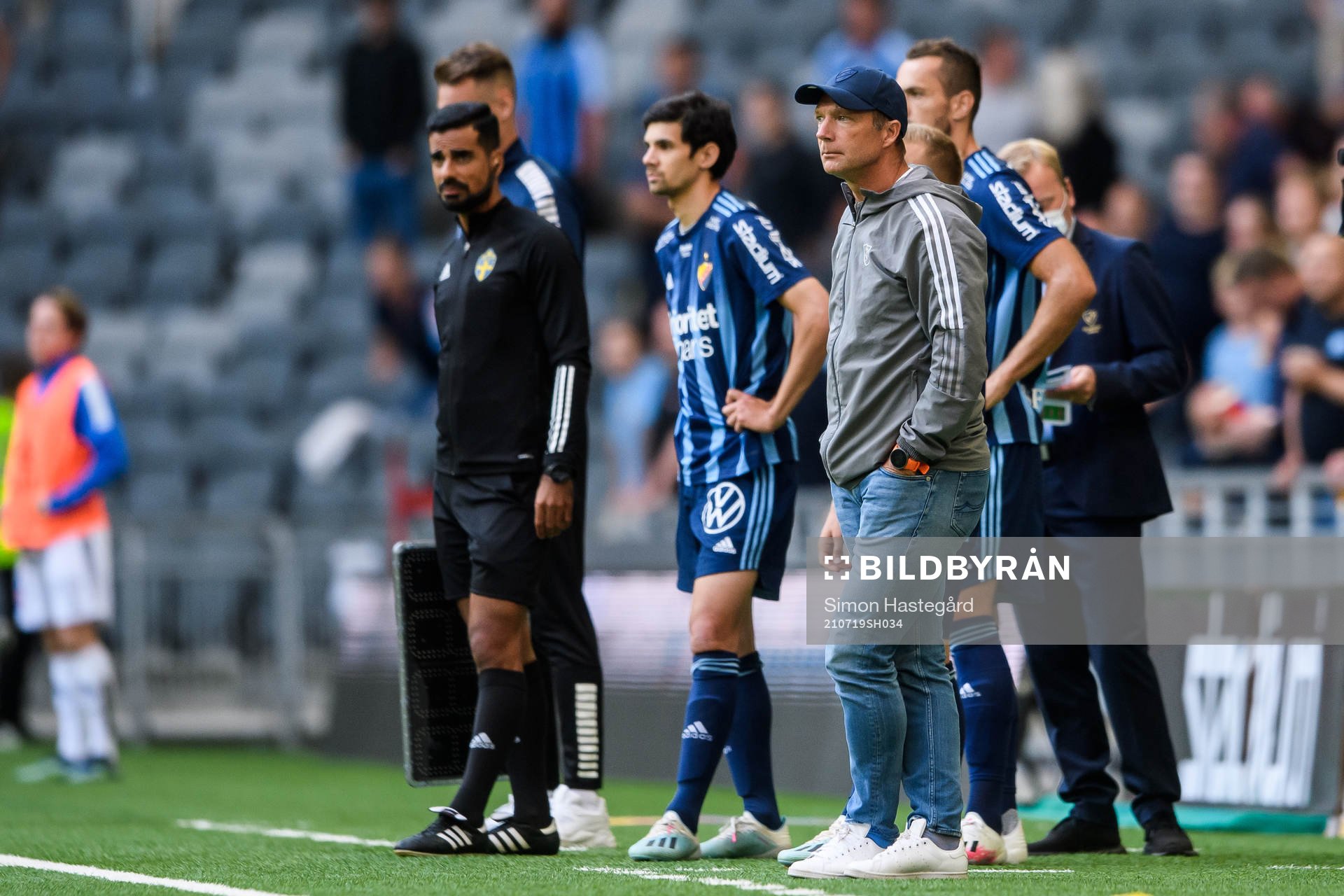 Djurgårdens tränare Kim Bergstrand