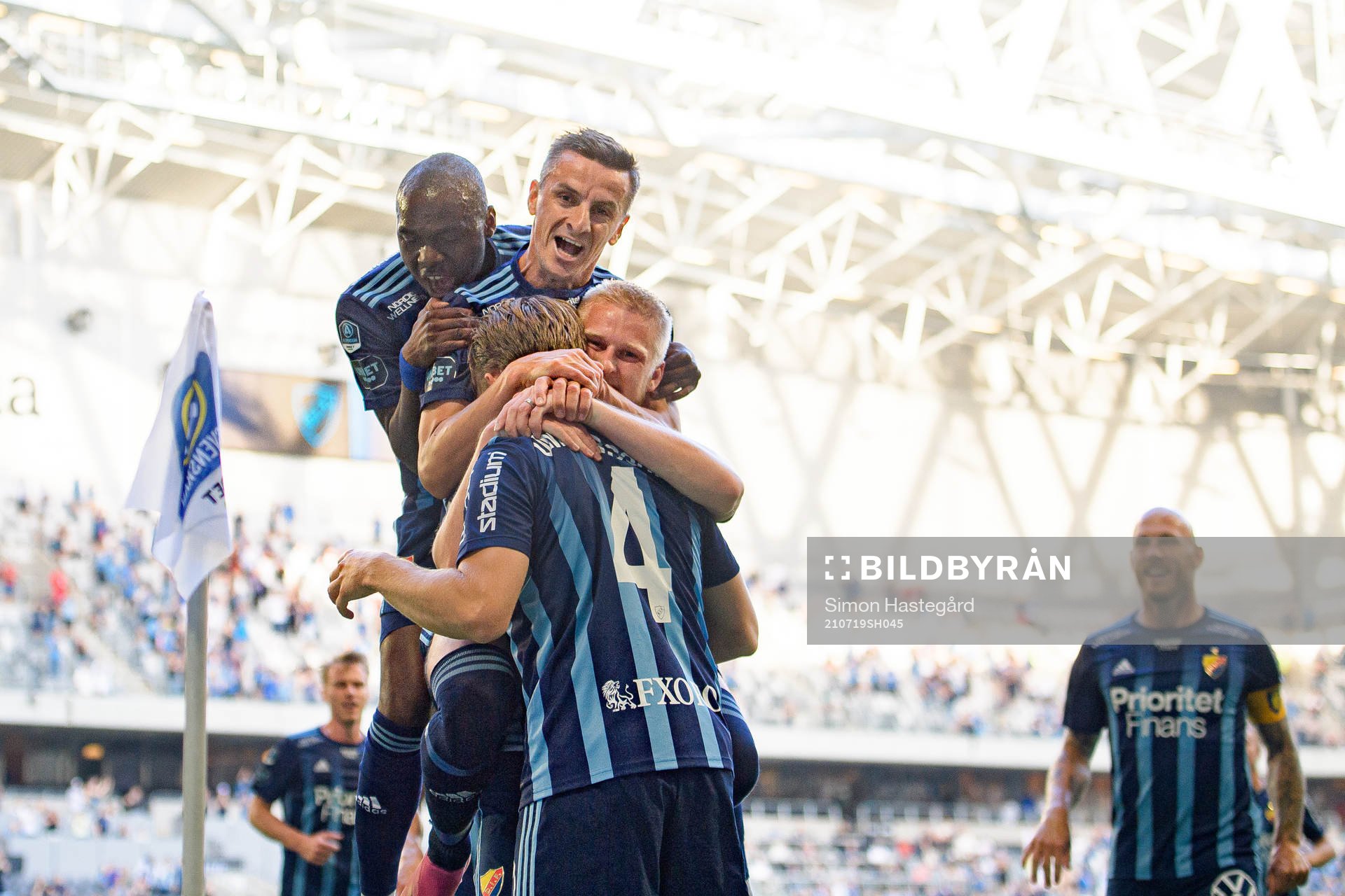 Djurgårdens Edward Chilufya , Haris Radetinac , Kalle