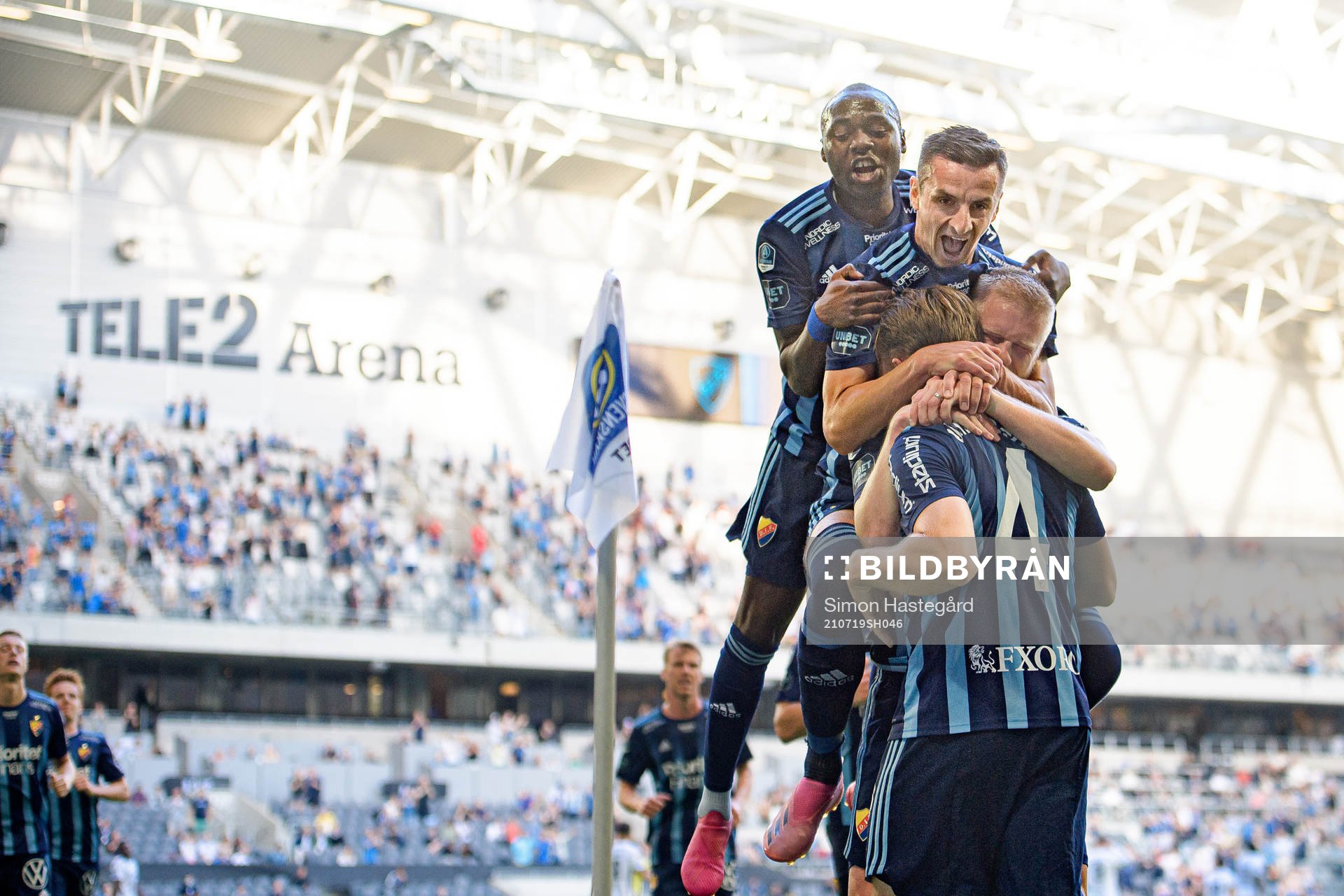 Djurgårdens Edward Chilufya , Haris Radetinac , Kalle