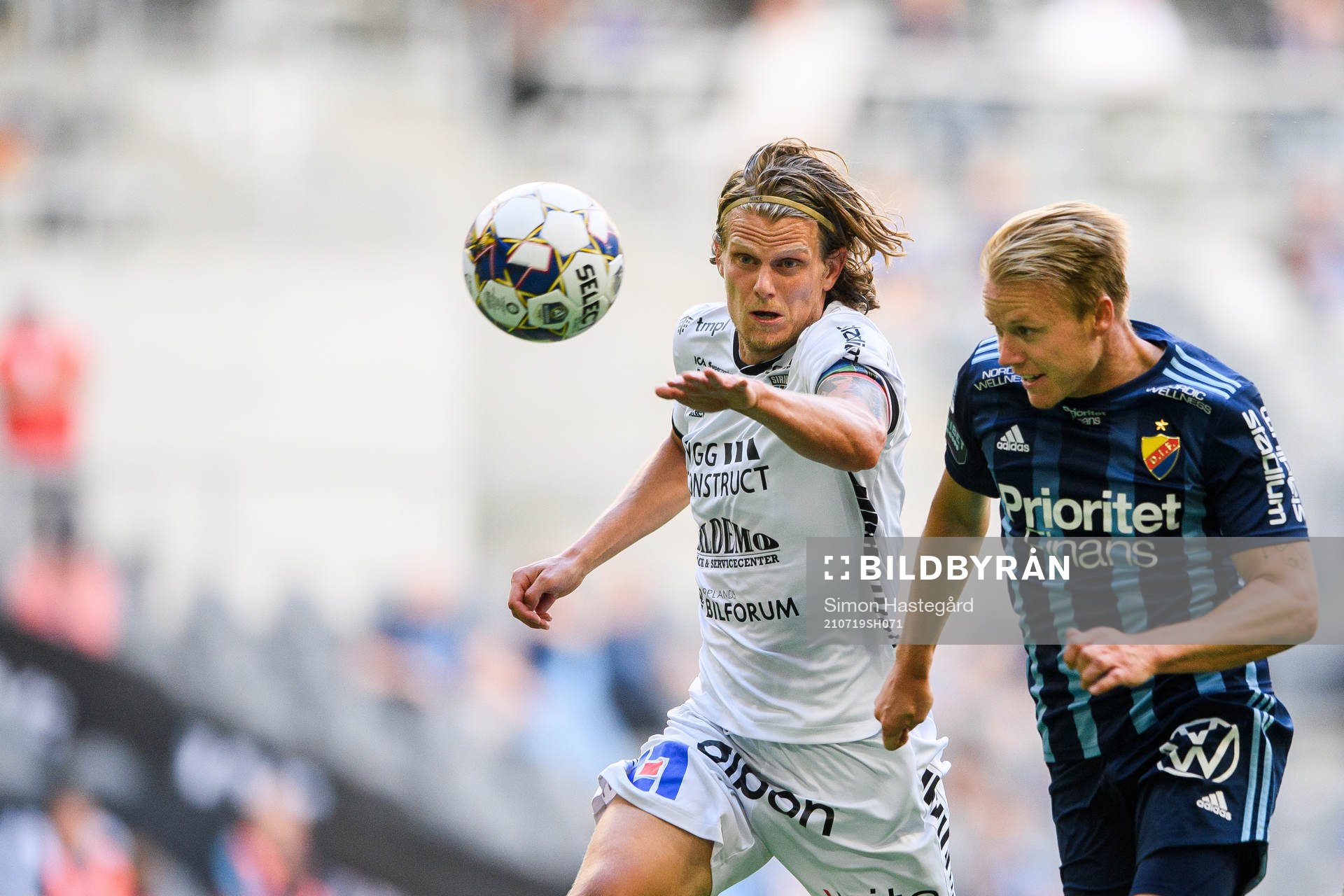 Sirius Tim Björkström och Djurgårdens Elliot Käck