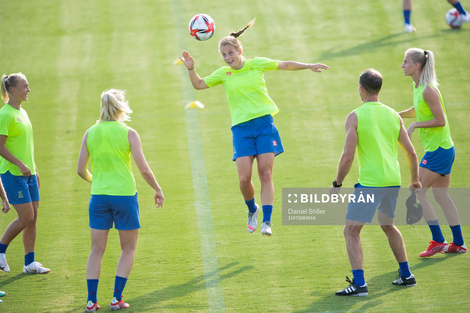 Anna Anvegård of the Swedish national women's football