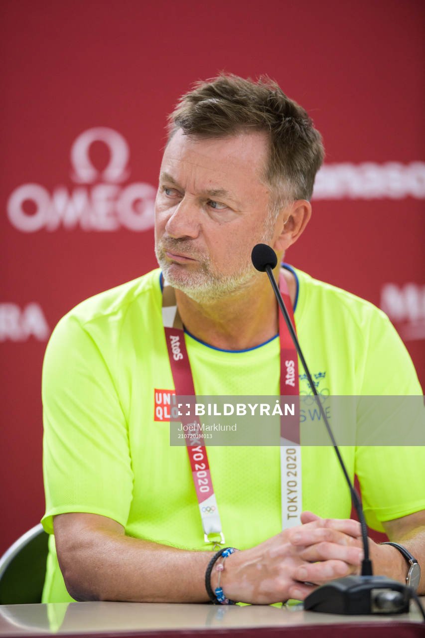 Head coach Peter Gerhardsson of the Swedish national