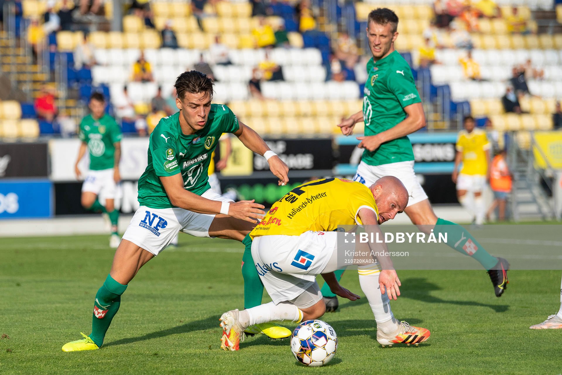 Jönköpings Adam Ben Lamin och Falkenbergs Christoffer