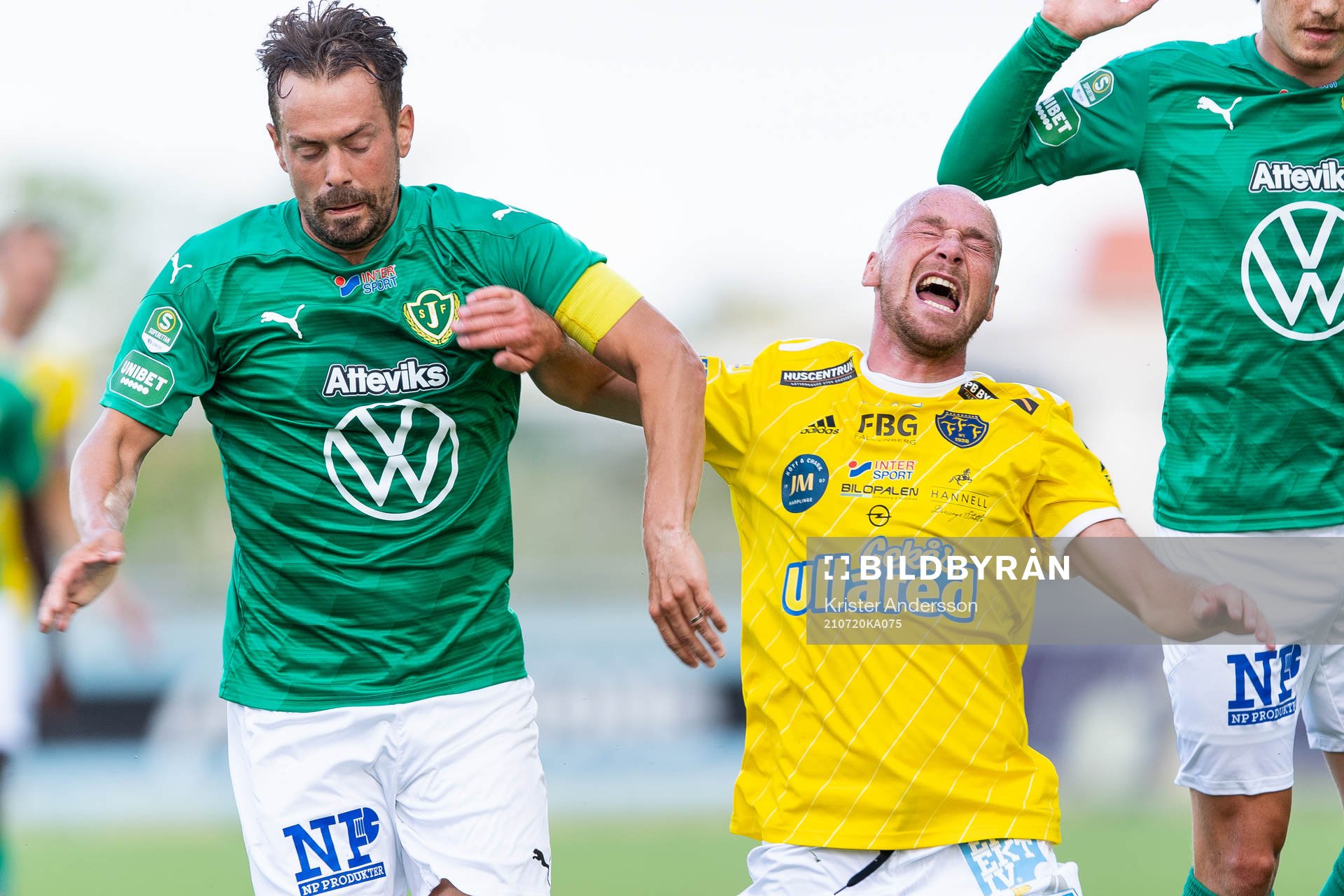 Jönköpings Fredric Fendrich och Falkenbergs Christoffer