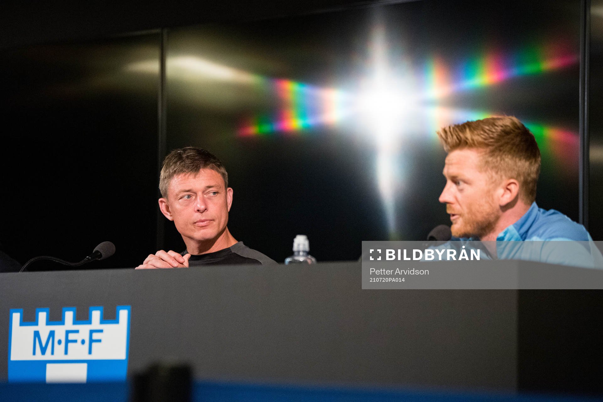 Jon Dahl Tomasson, head coach and Anders Christiansen